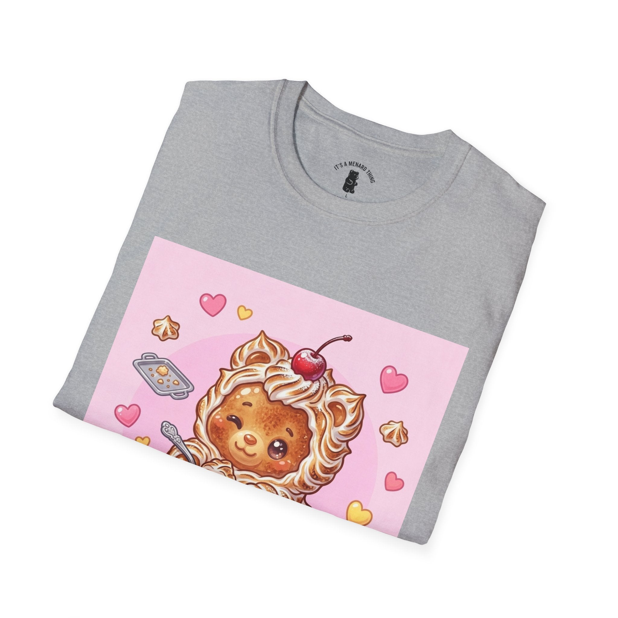 Kawaii Whipped Baked Alaska Gooey Gummy Bear — Cute Graphic Tee