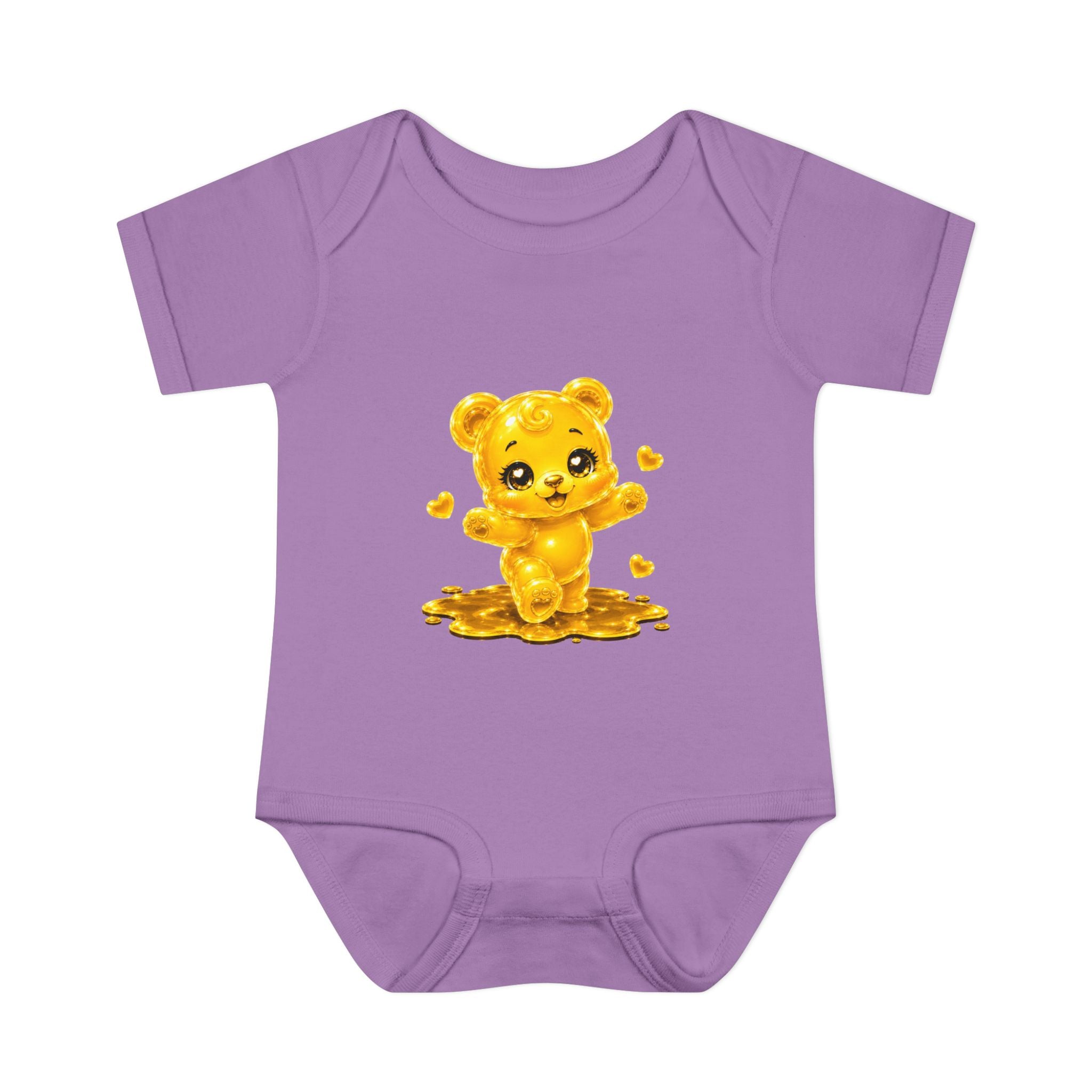 Baby Golden Oozy Gummy Bears First Steps, Cutie Addition- Graphic Onesie