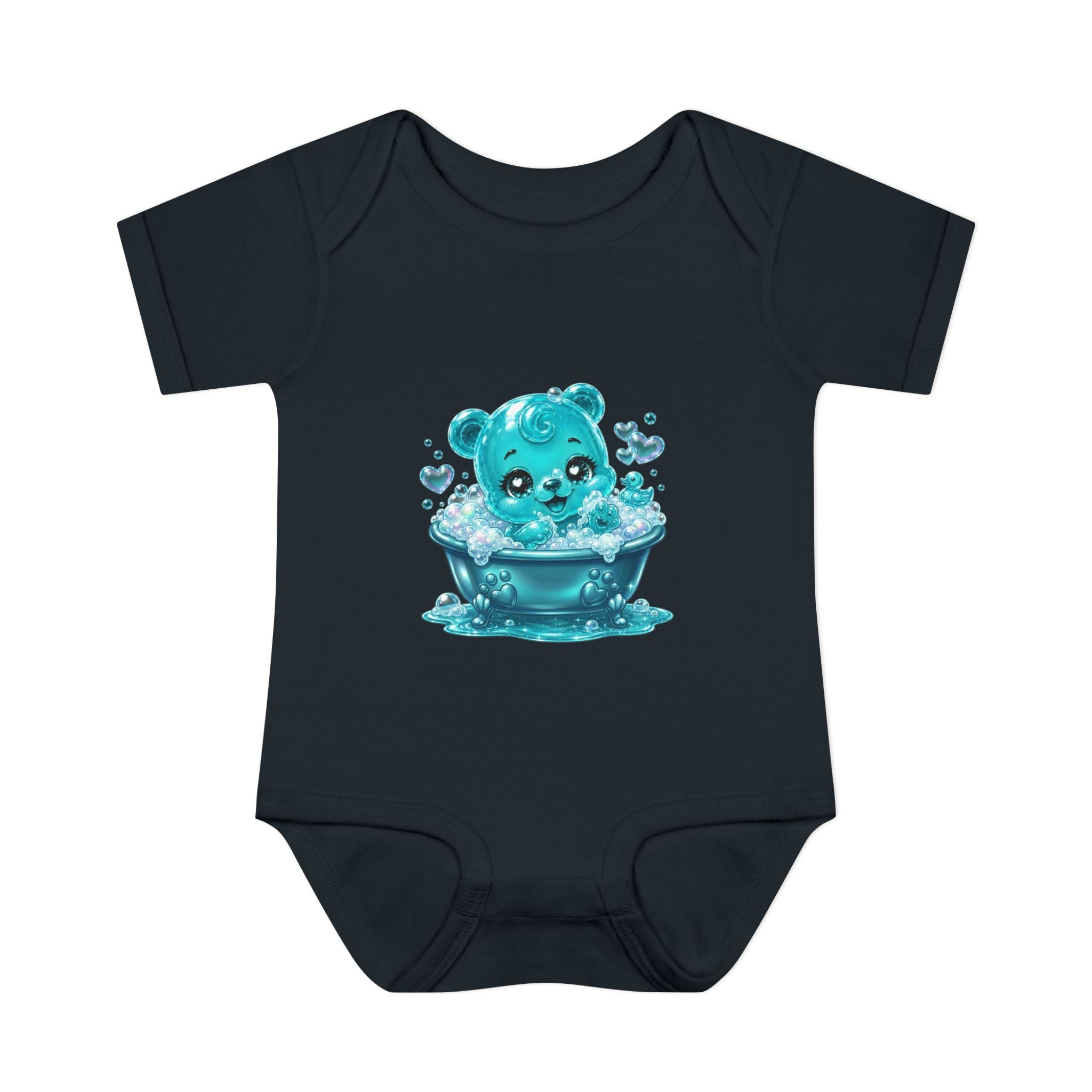 Adorable Bubble Bath Oozy Baby Gummy Bear Cutie Addition- Graphic Onesie