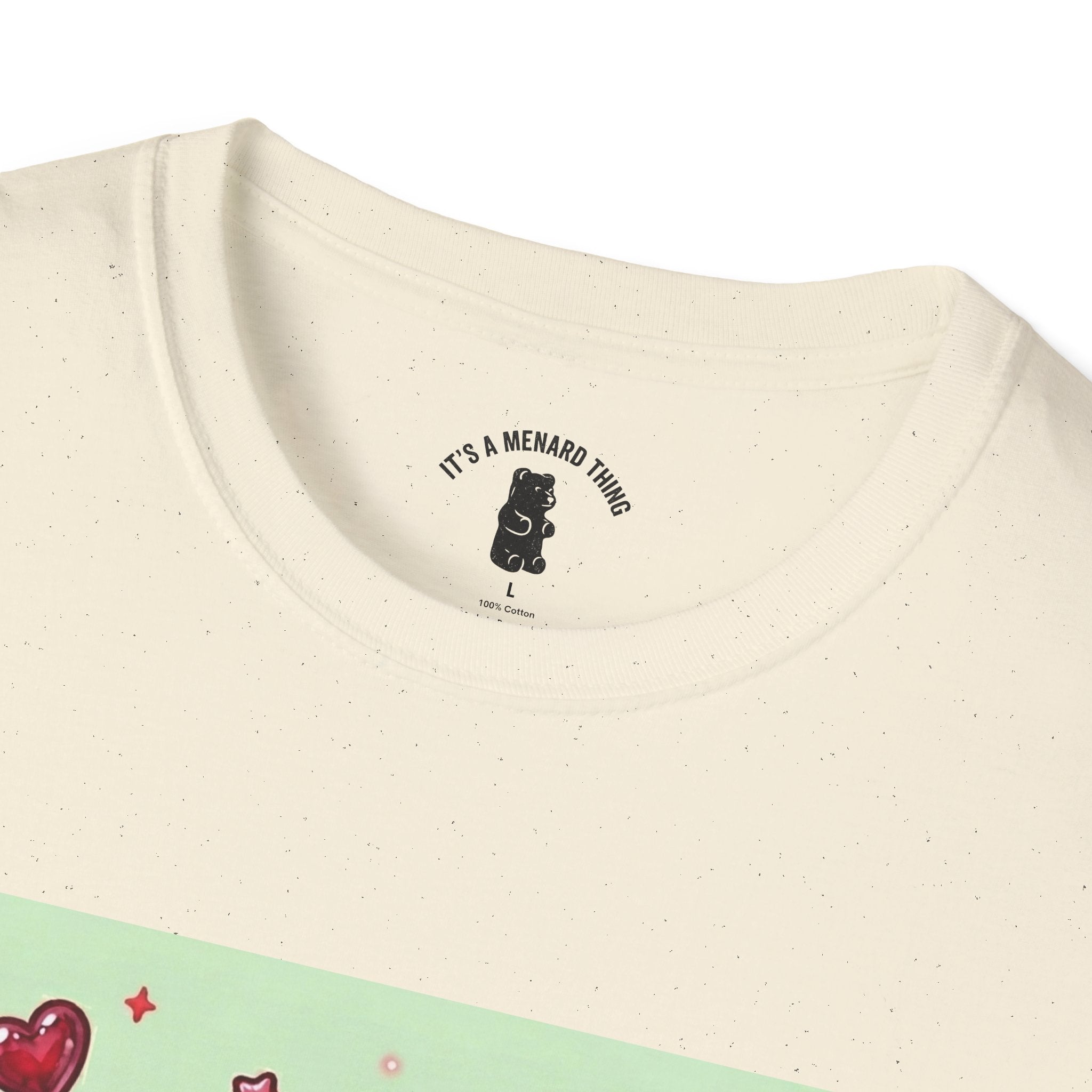 Pomegrante Red Gooey Gummy Bear — Cute Graphic Tee