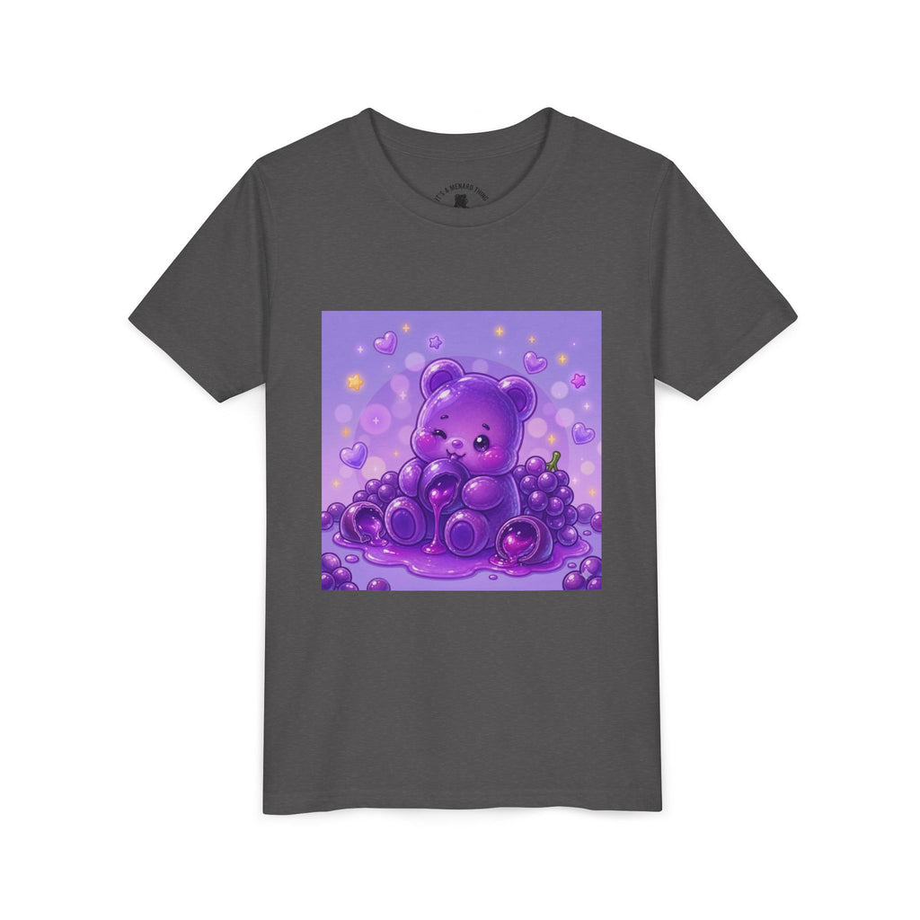 Gooey Grape Gummy Bear Cute Kids Shirt