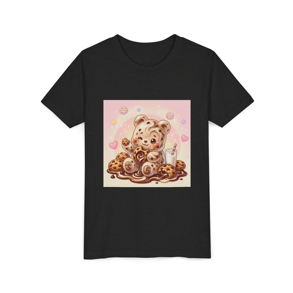 Cookies & Milk Gooey Fudge Gummy Bear Graphic Shirt