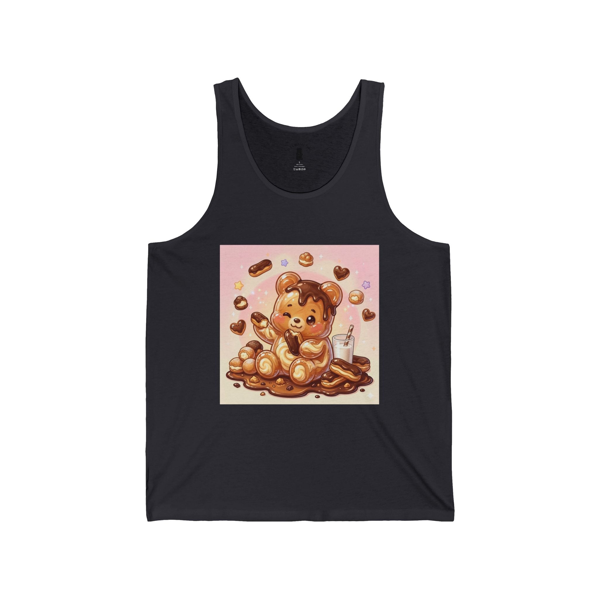 Chocolate Eclairs, Sweet Cream Gooey Gummy Bear — Sweet Graphic T-Shirt