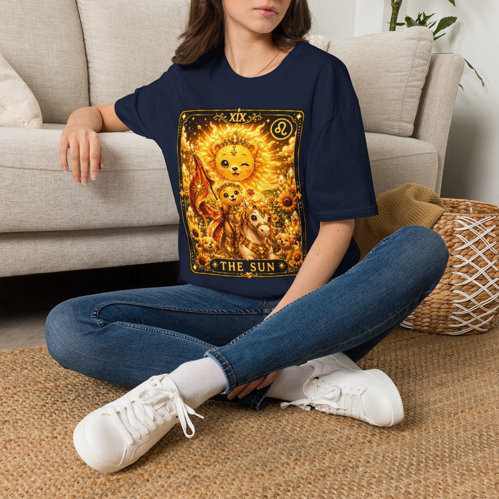 The Sun Tarot Card Golden Oozy Bears Special Addition- Graphic Shirt