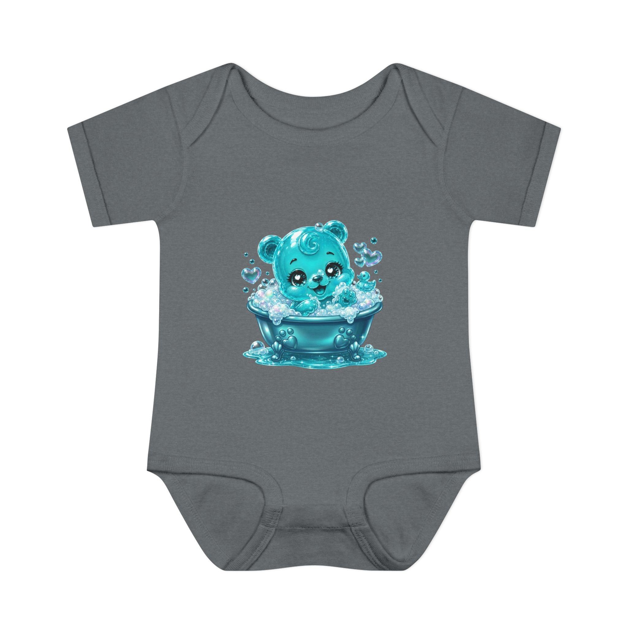 Adorable Bubble Bath Oozy Baby Gummy Bear Cutie Addition- Graphic Onesie