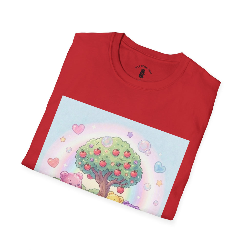 Story time with Friends, Gooey Gummy Bears— Kawaii Graphic T-Shirt