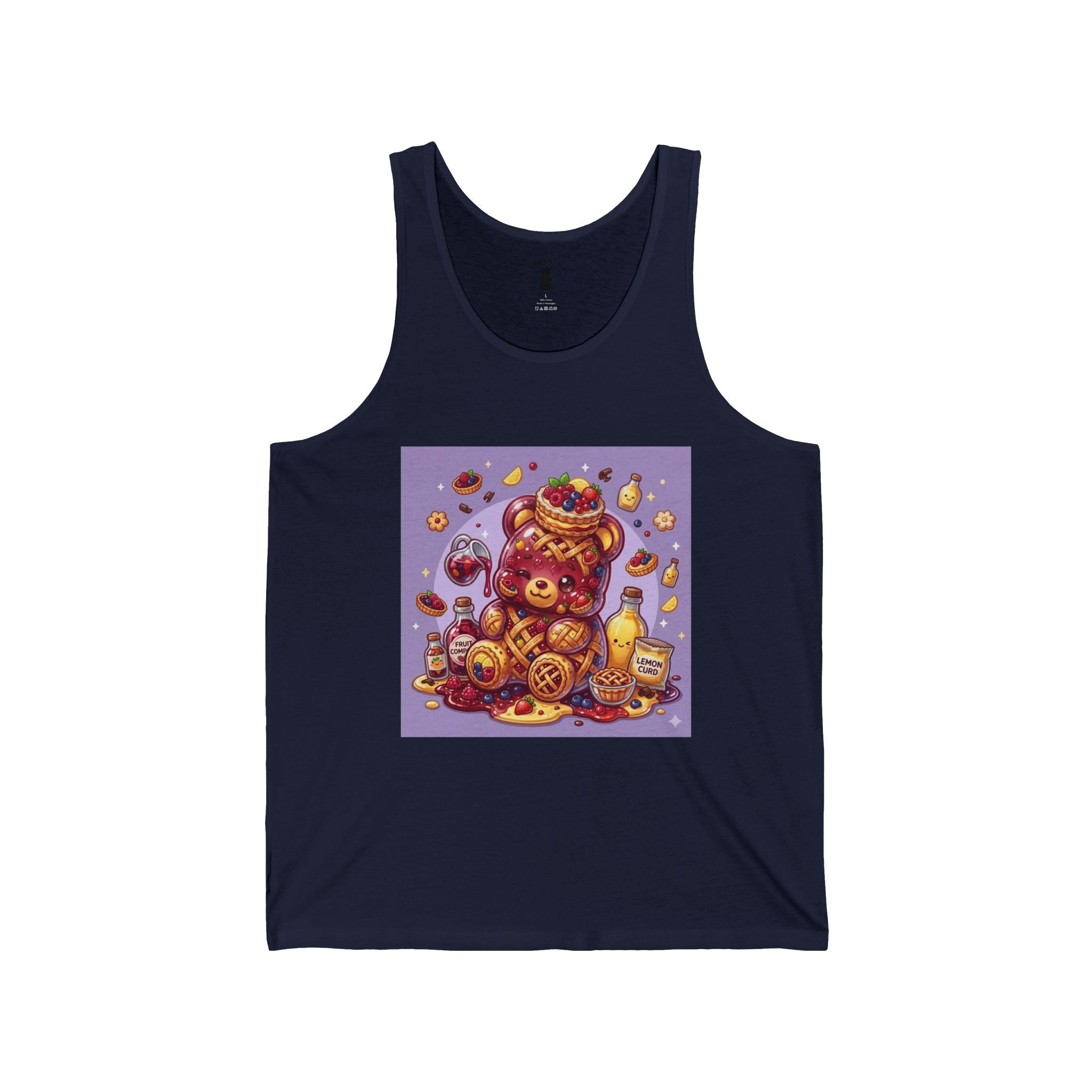 Special Mixed Berry Tart, Exotic Gooey Gummy Bear — Kawaii Graphic Tank