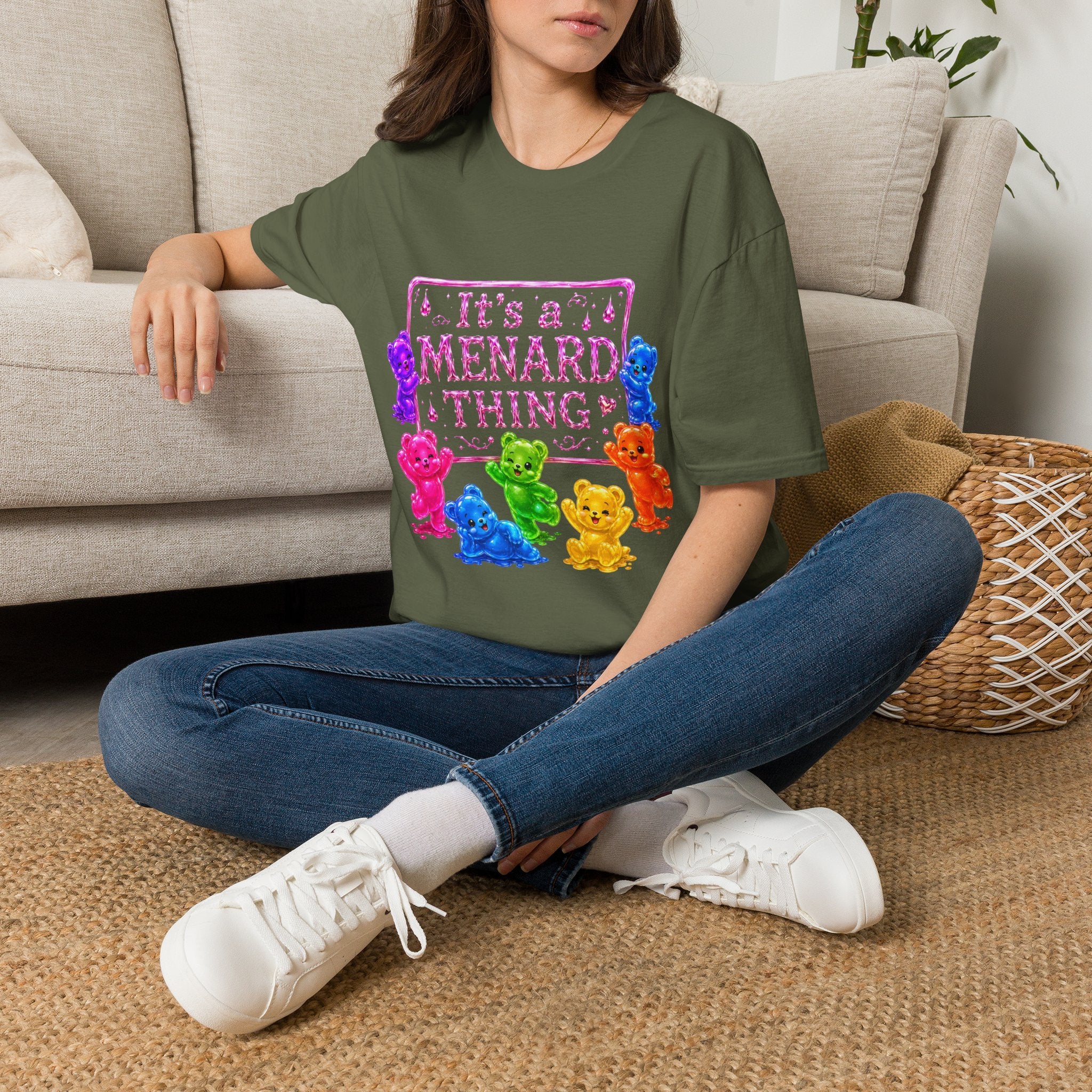 It's a Menard Thing Offical Logo, Oozy Bear Friends Special- Graphic Shirt