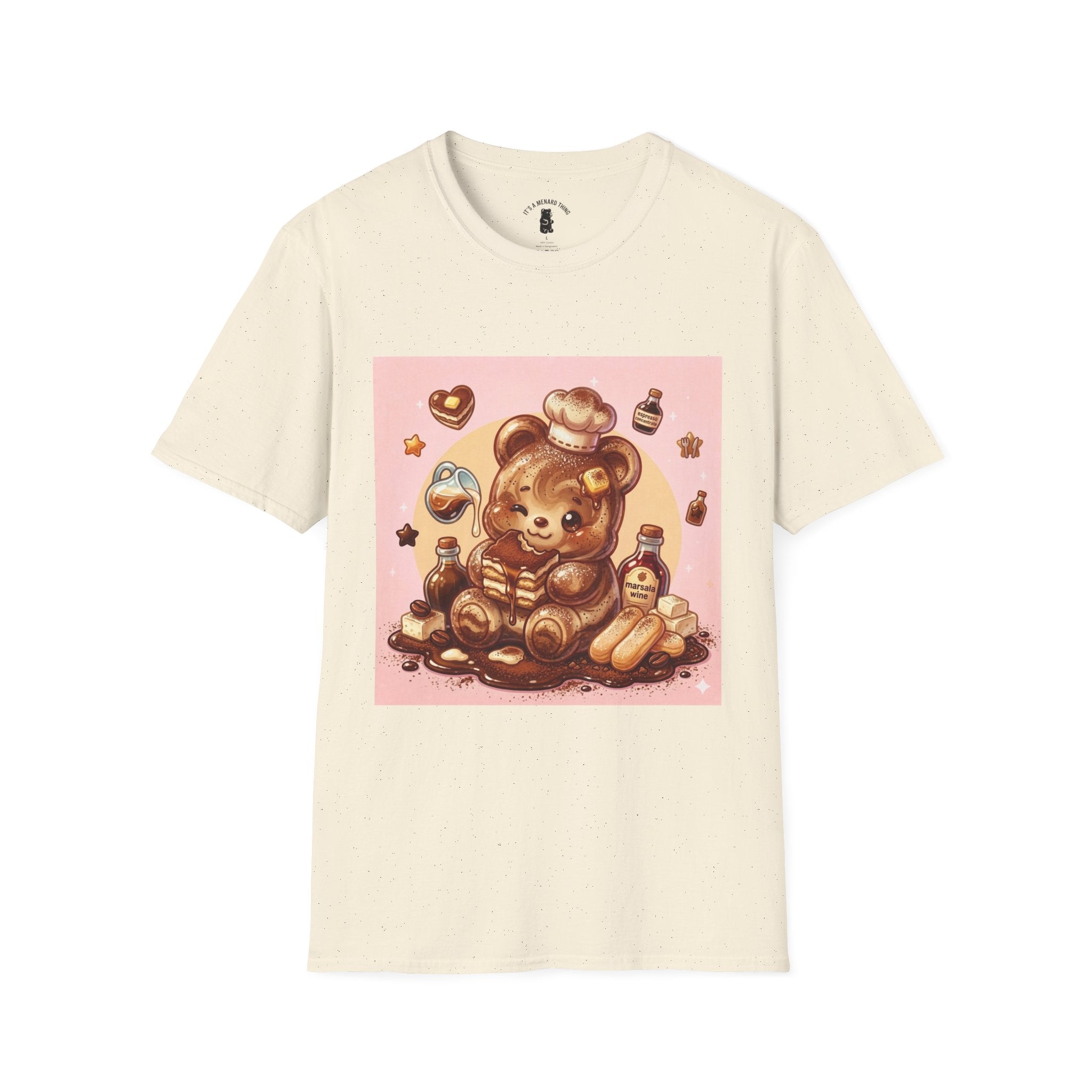 Tiramisu fresh Gooey Gummy Bear — Kawaii Graphic T-Shirt