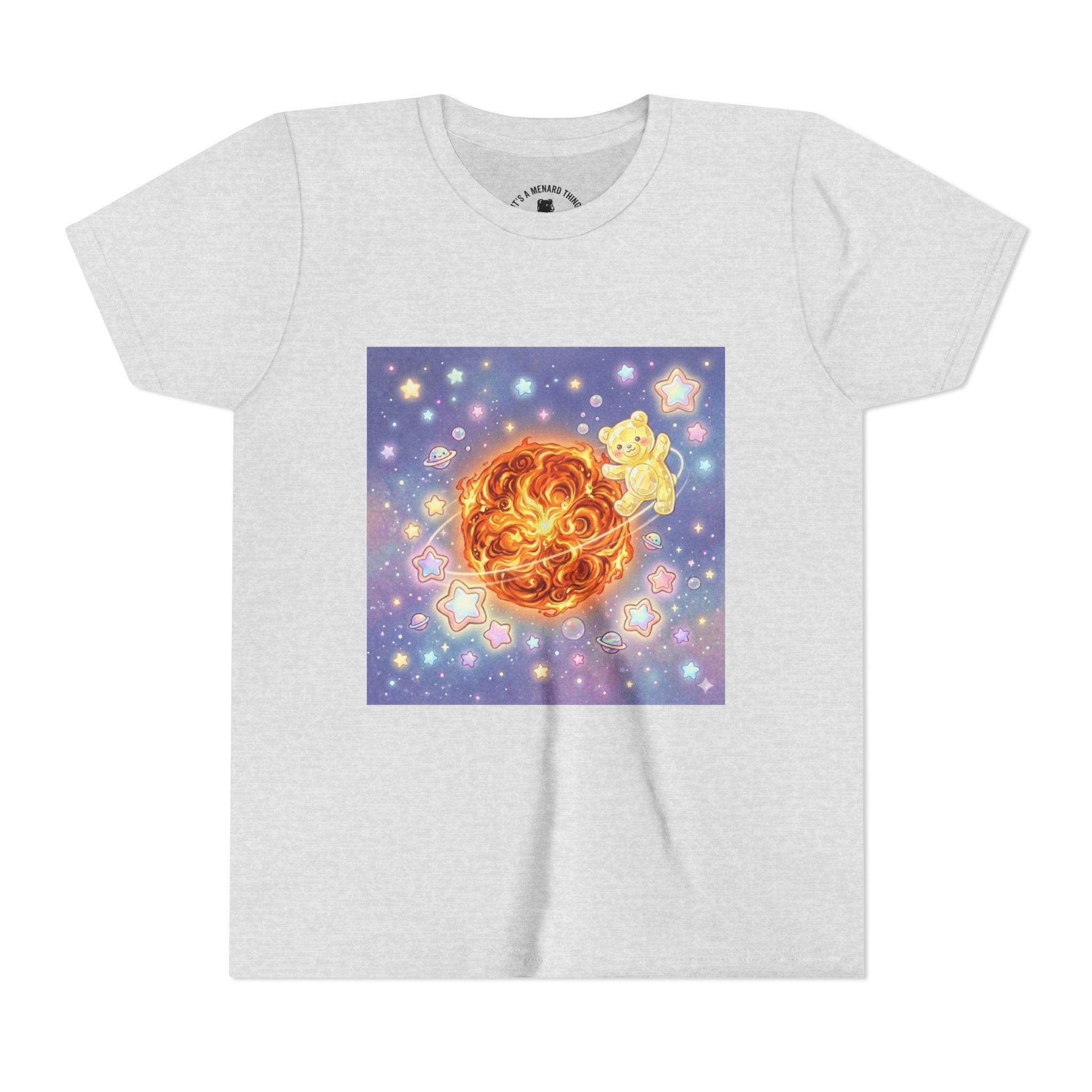 Toasted Cinnamon Sun Gooey Crystal Gummy Bear —Stars Galaxy Design