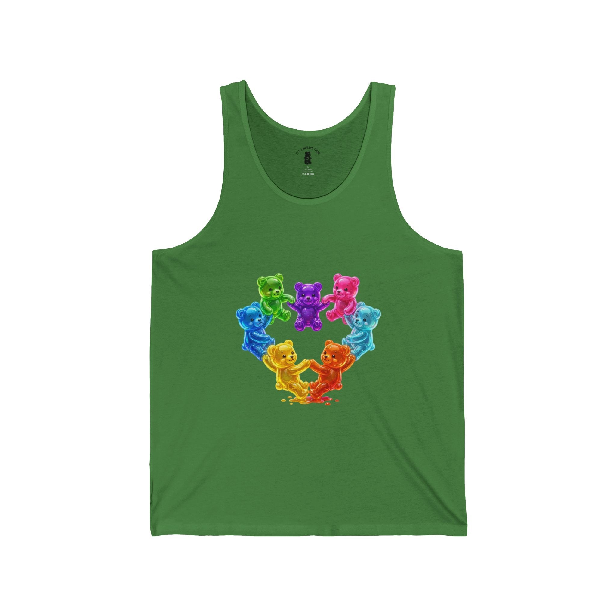 Rainbow Friends, Neon Oozy Bears Special Addition- Graphic Tank Top