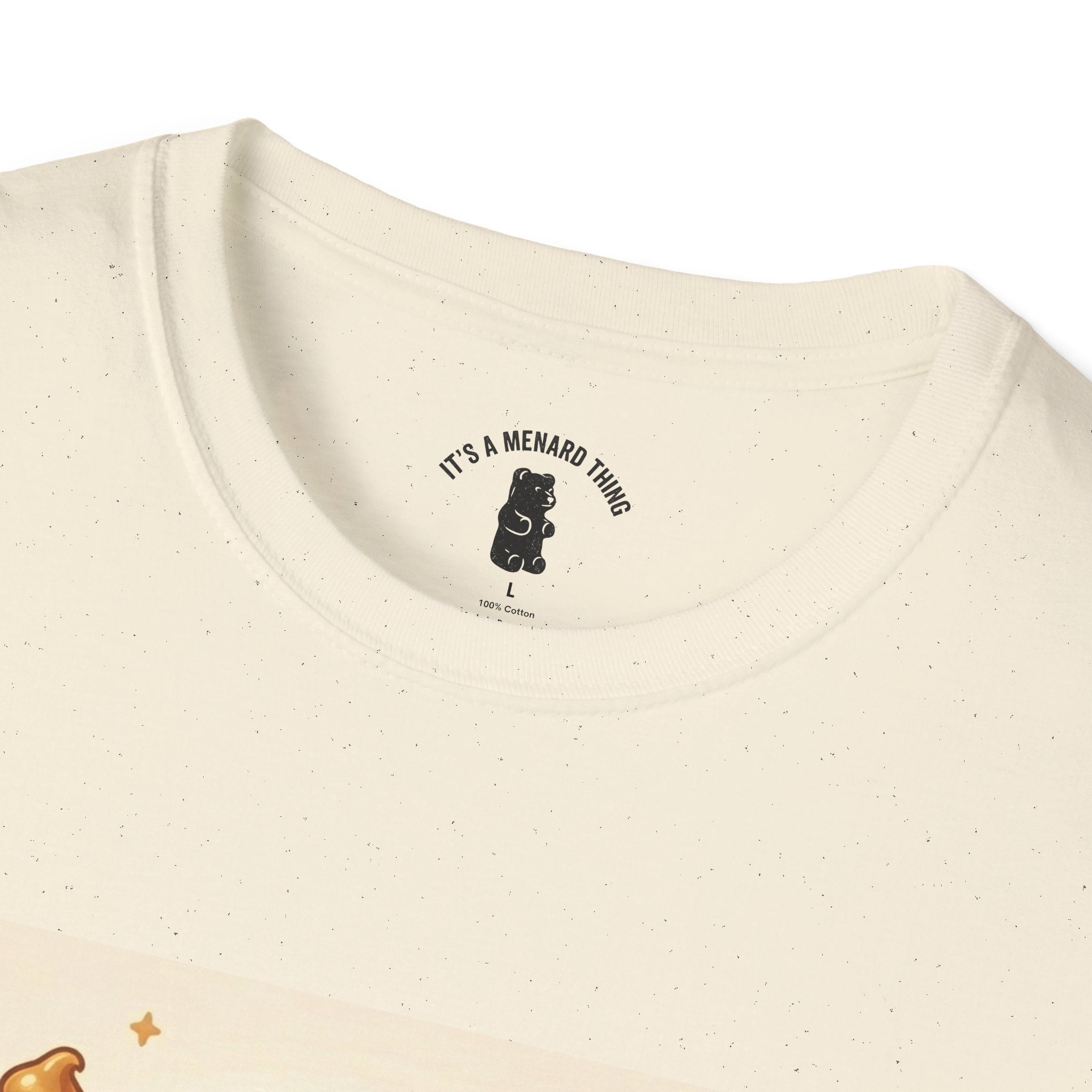 Butterscotch Drizzle Gooey Gummy Bear — Kawaii Graphic T-Shirt