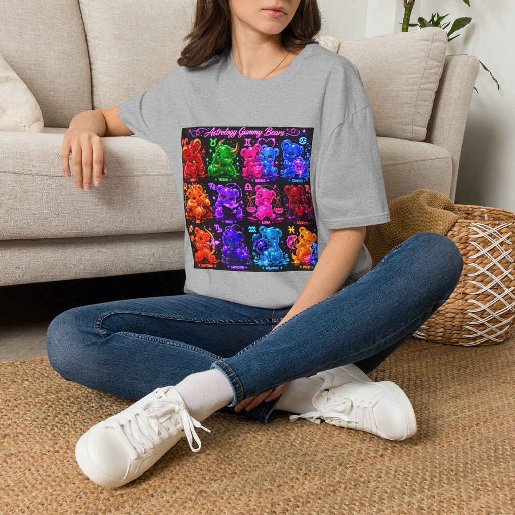 Astrology Gummy Bears Special Addition Grid — Colorful Graphic Shirt