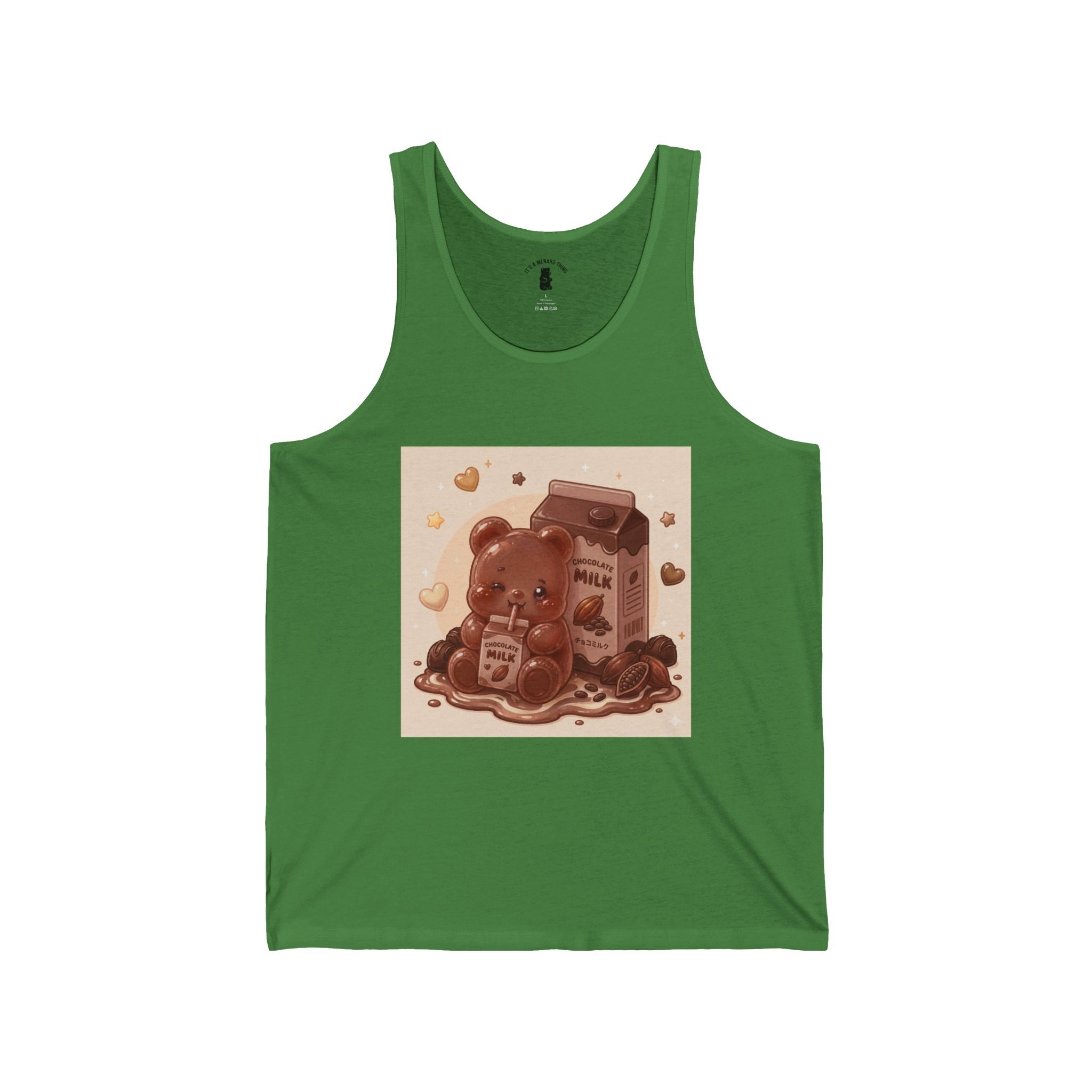 Chocolate Milk & Coco Beans Gooey Gummy Bear — Cute Graphic Tank