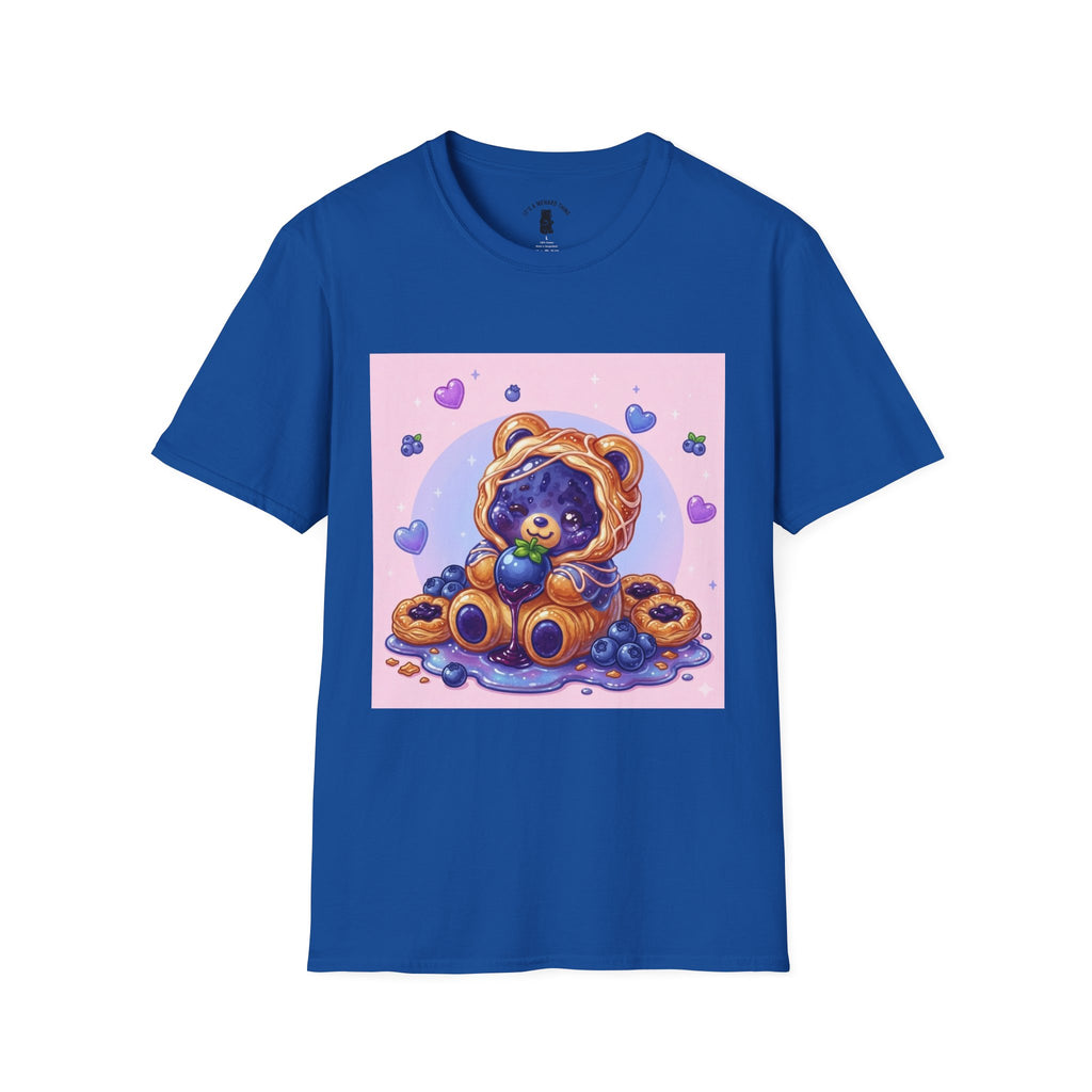 Blueberry Danish Gooey Gummy Bear— Cozy Cute Design