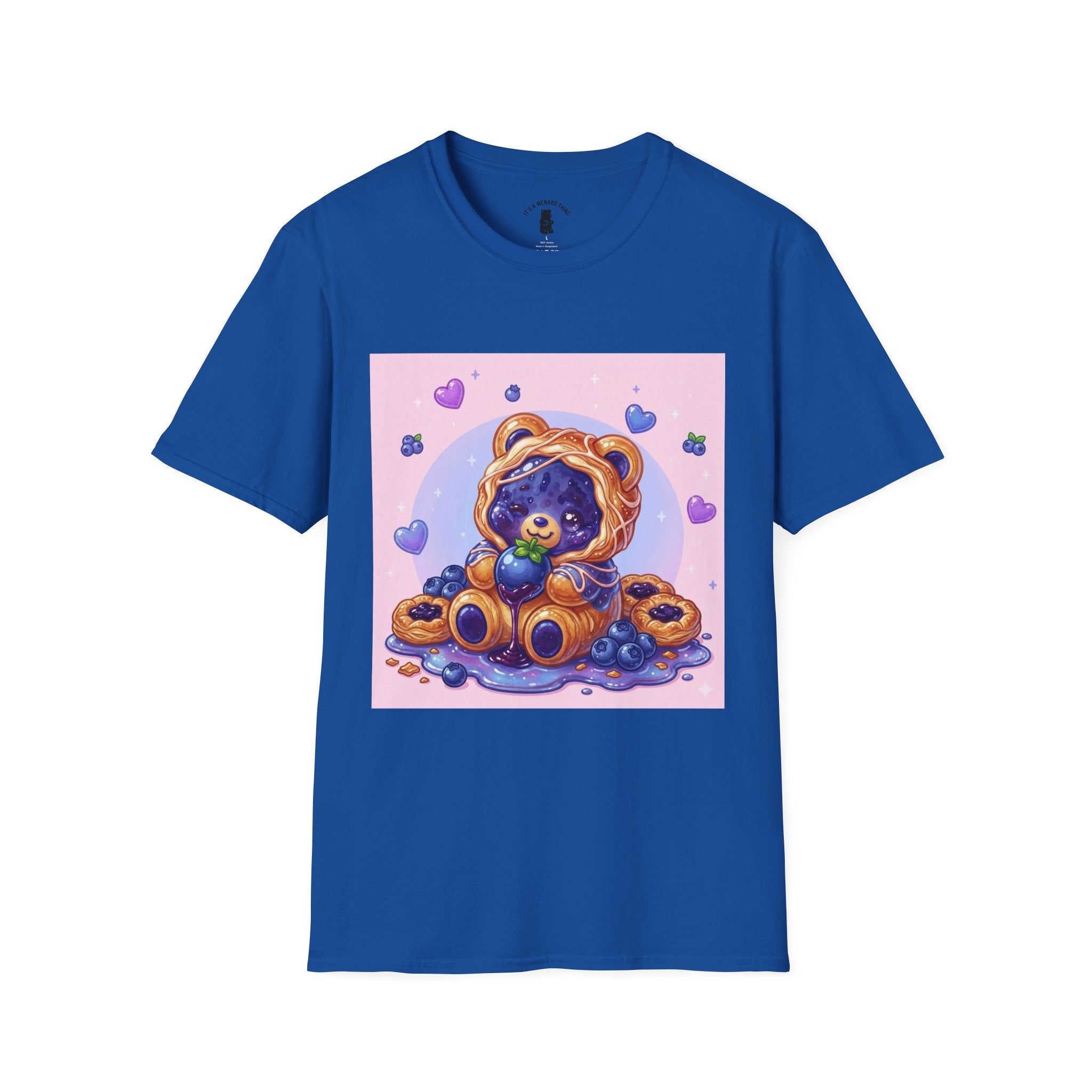 Blueberry Danish Gooey Gummy Bear— Cozy Cute Design