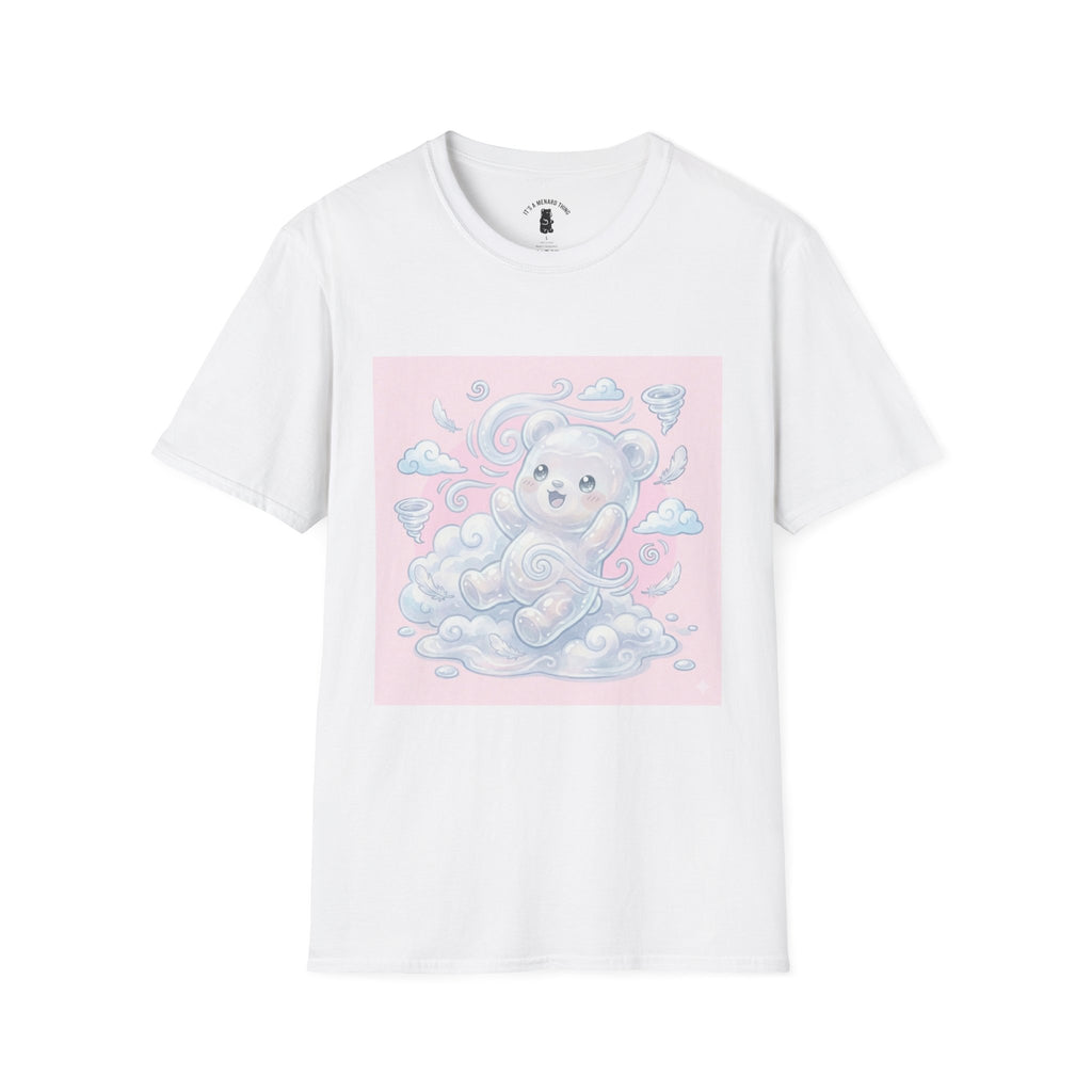 Elemental, Air White Gooey Gummy Bear — Pastel Graphic Tee