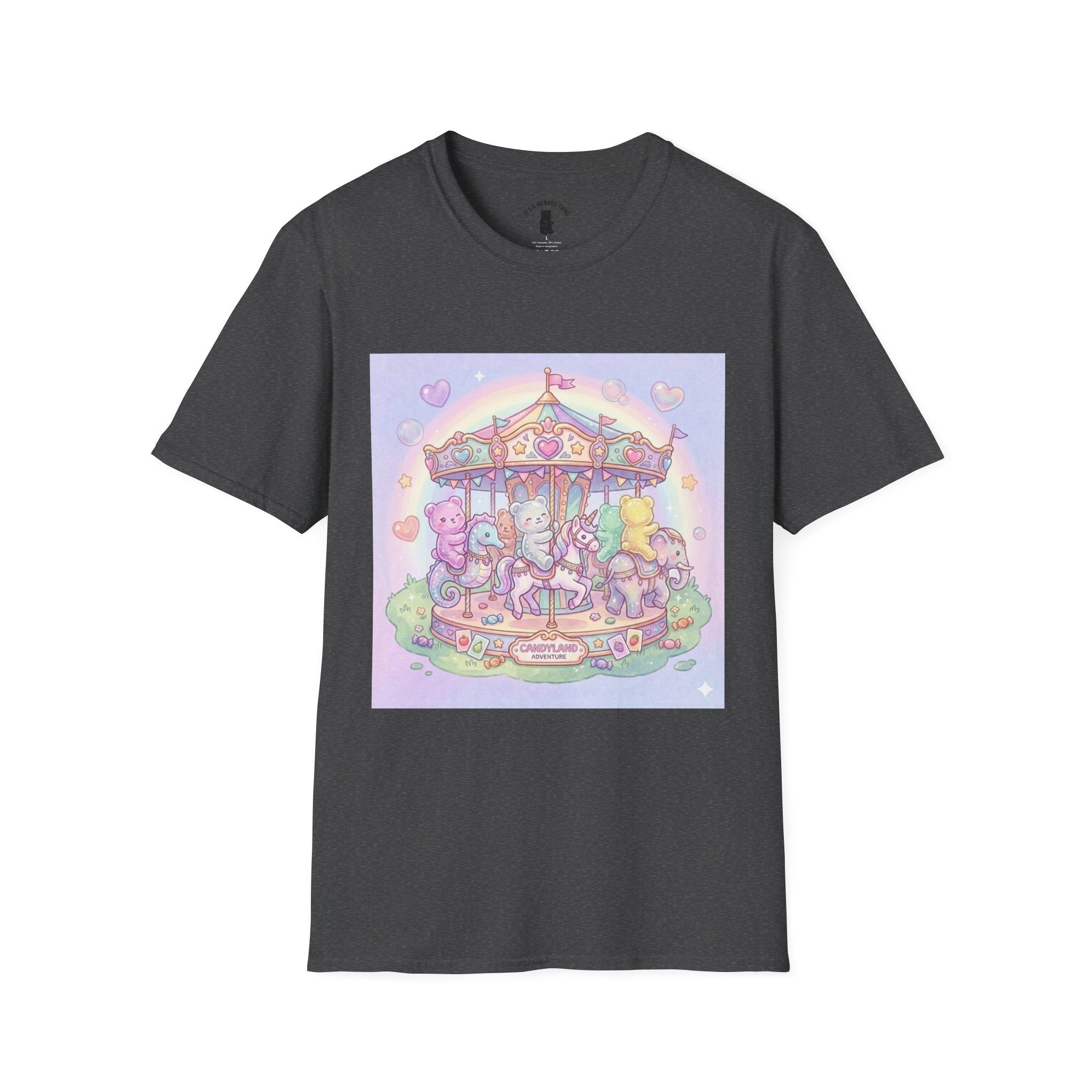 Riding the Fair Carousel, Gooey Gummy Friends — Cute Fairground Design