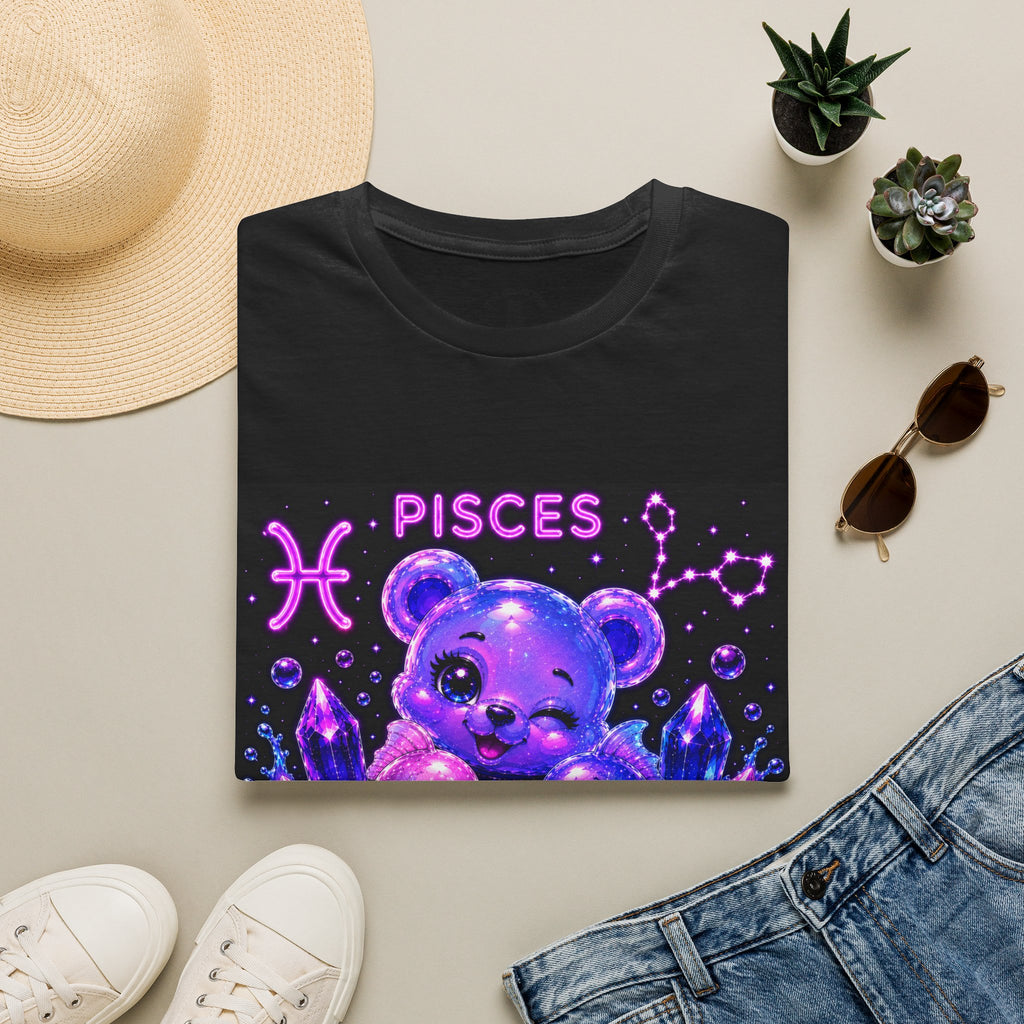 Pisces Zodiac Astrology Oozy Bear Friend Special Addition- Graphic Shirt