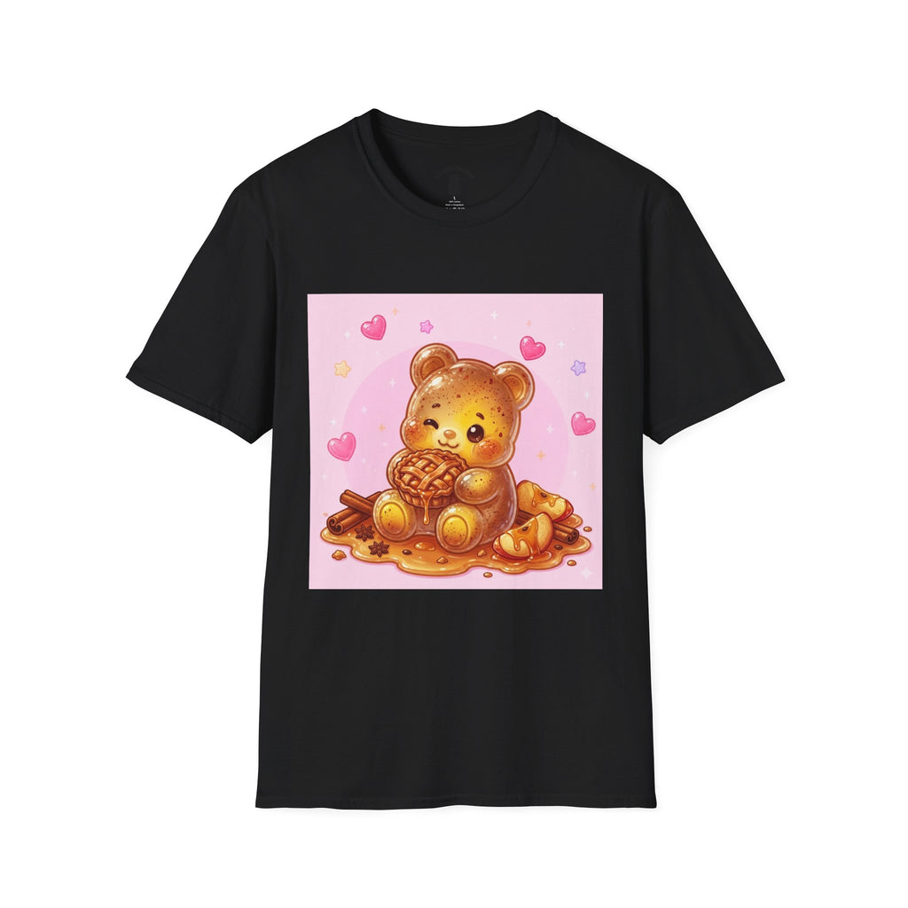 Warm Fresh Apple Cinnamon Pie Gooey Gummy Bear- Graphic T-Shirt