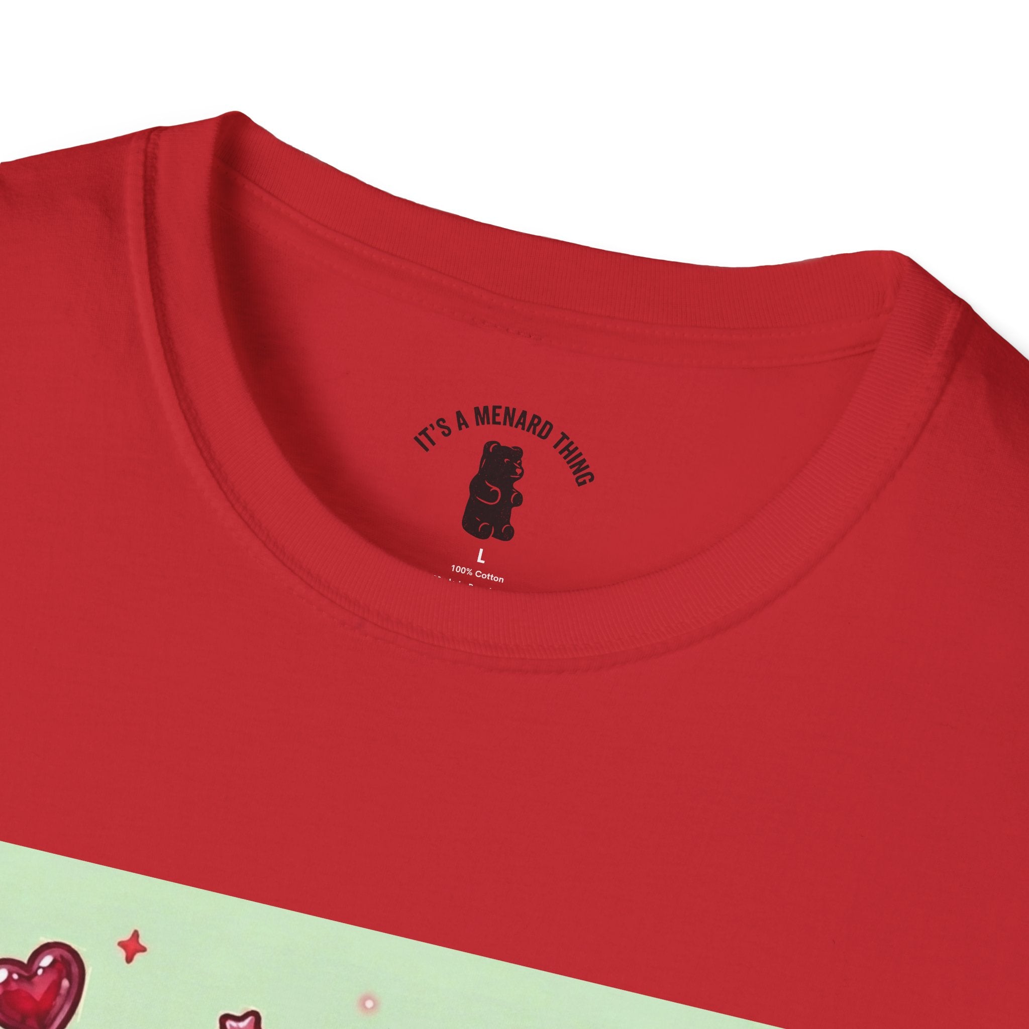 Pomegrante Red Gooey Gummy Bear — Cute Graphic Tee