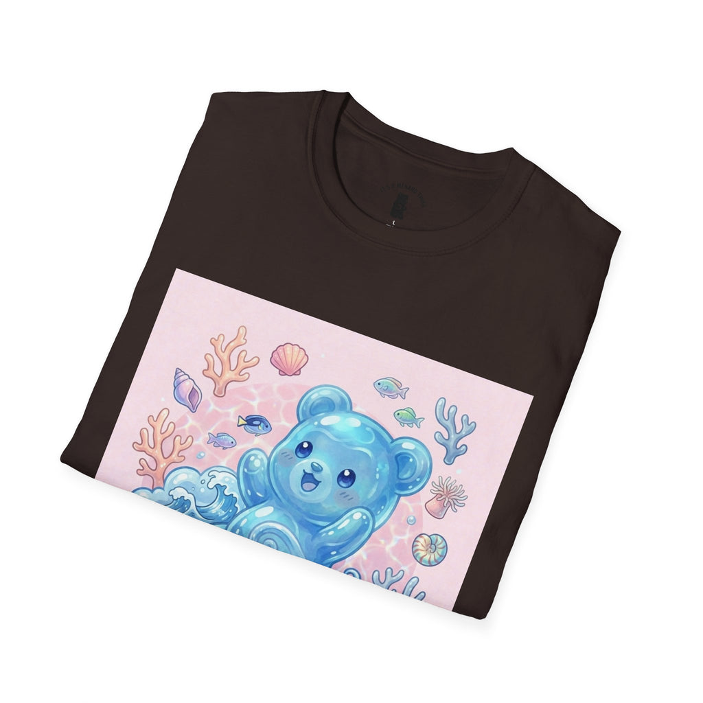 Elemental, Ocean Blue Water Gooey Gummy Bear — Kawaii Graphic Tee