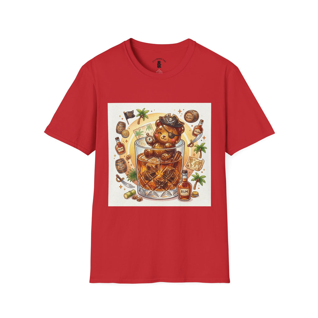 Yo-Ho Pirates Rum! Boozy Gooey Gummy Bears- Kawaii Graphic T-Shirt