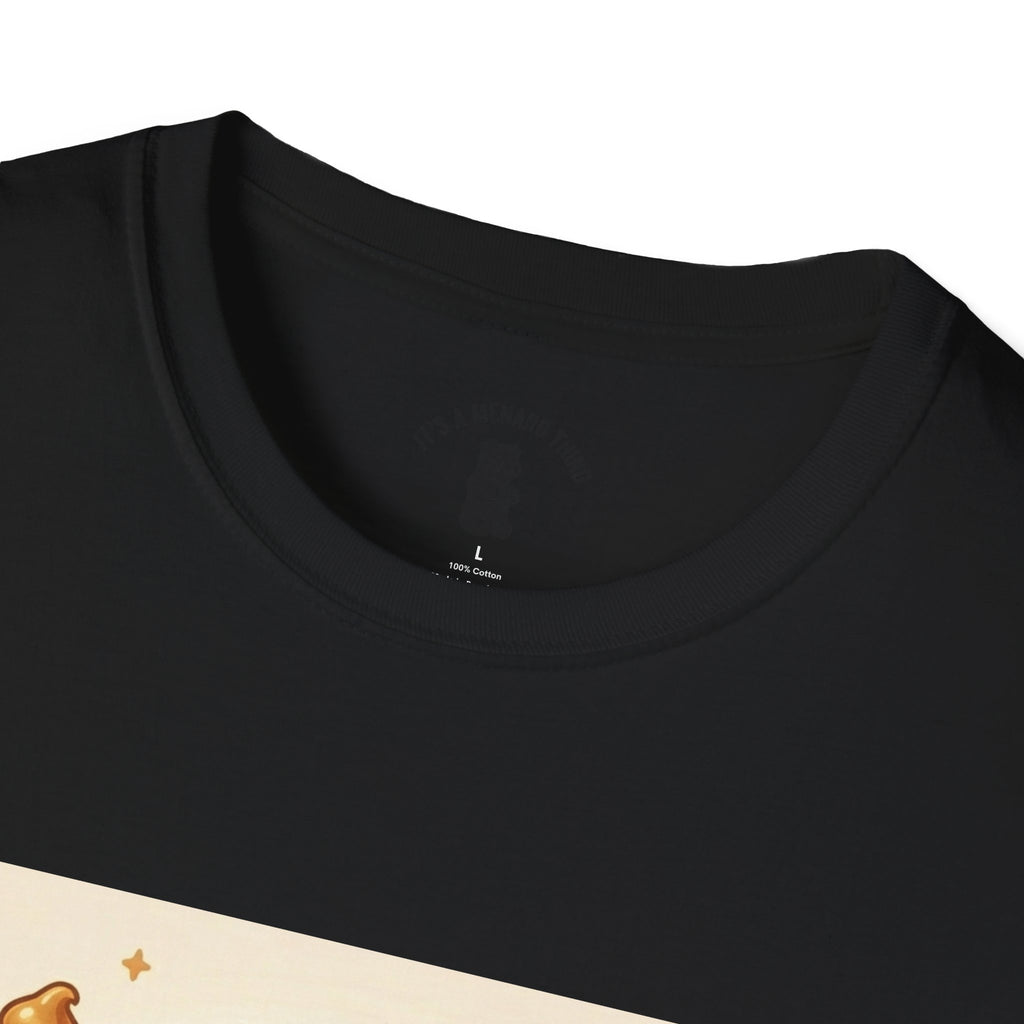Butterscotch Drizzle Gooey Gummy Bear — Kawaii Graphic T-Shirt