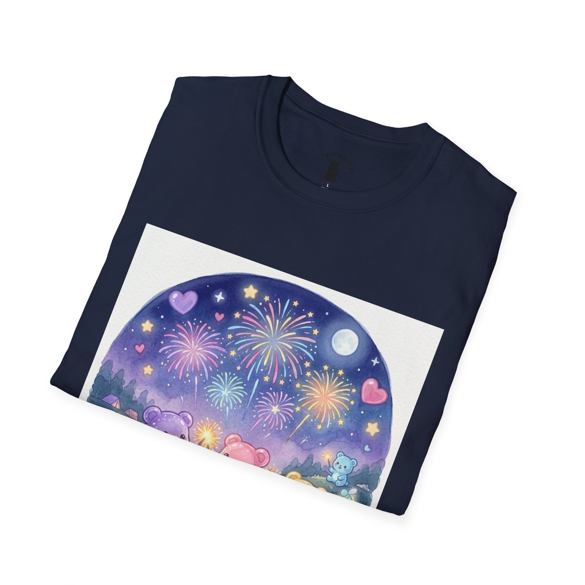 Firework wonder, Gooey Gummy bear Friends- Kawaii Graphic T-Shirt