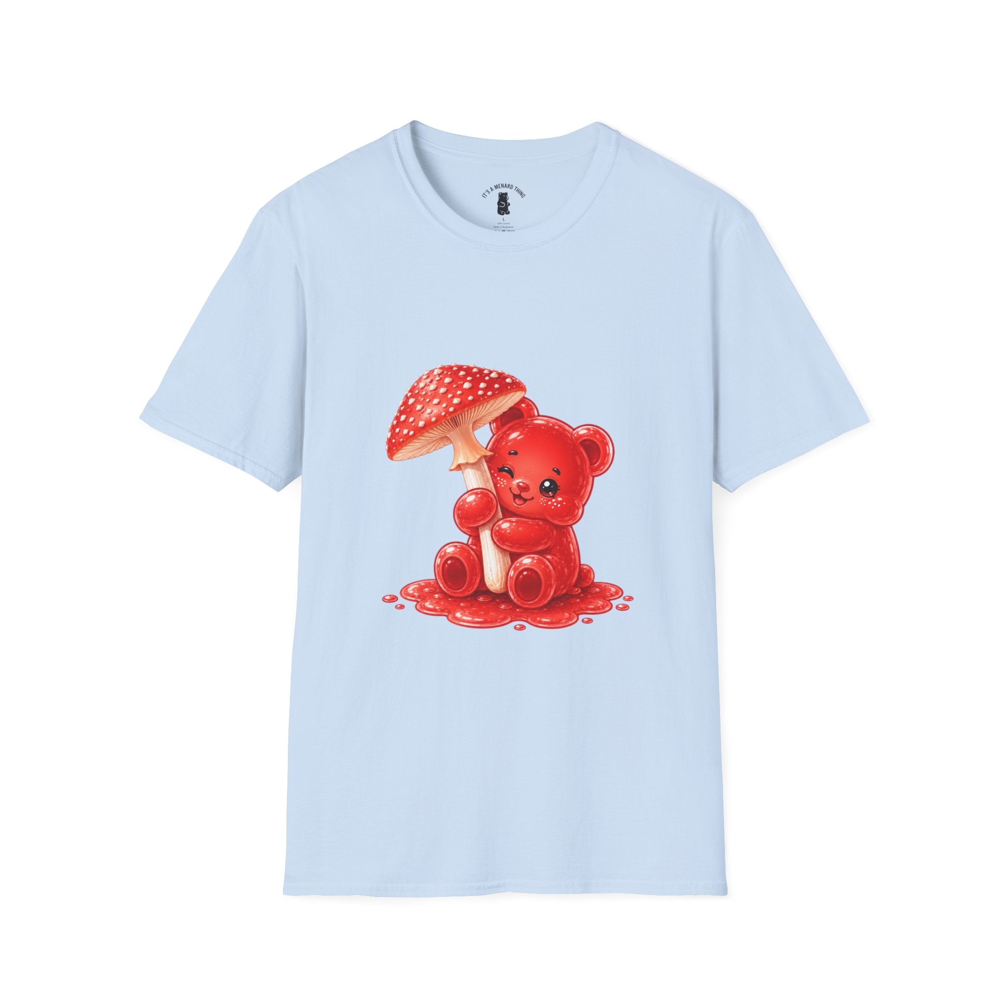 The Fly Agaric Fungi Special, Red Oozy Bear Gummy Friend- Graphic Shirt