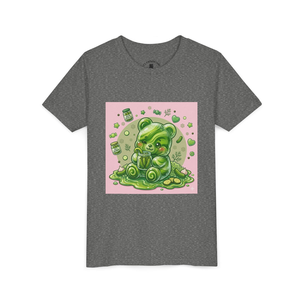 Tart Dilly Green Pickle Gooey Gummy- Graphic Youth T-Shirt