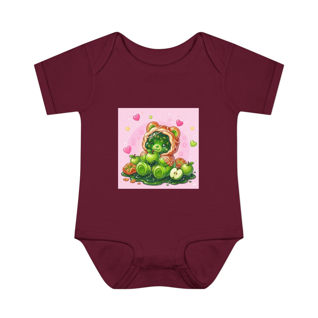 Green Apple Danish Gooey Gummy Bear in Puff PJs