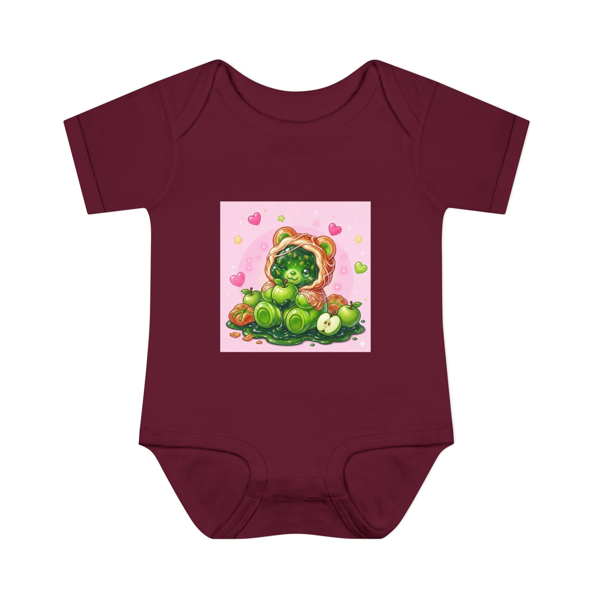 Green Apple Danish Gooey Gummy Bear in Puff PJs