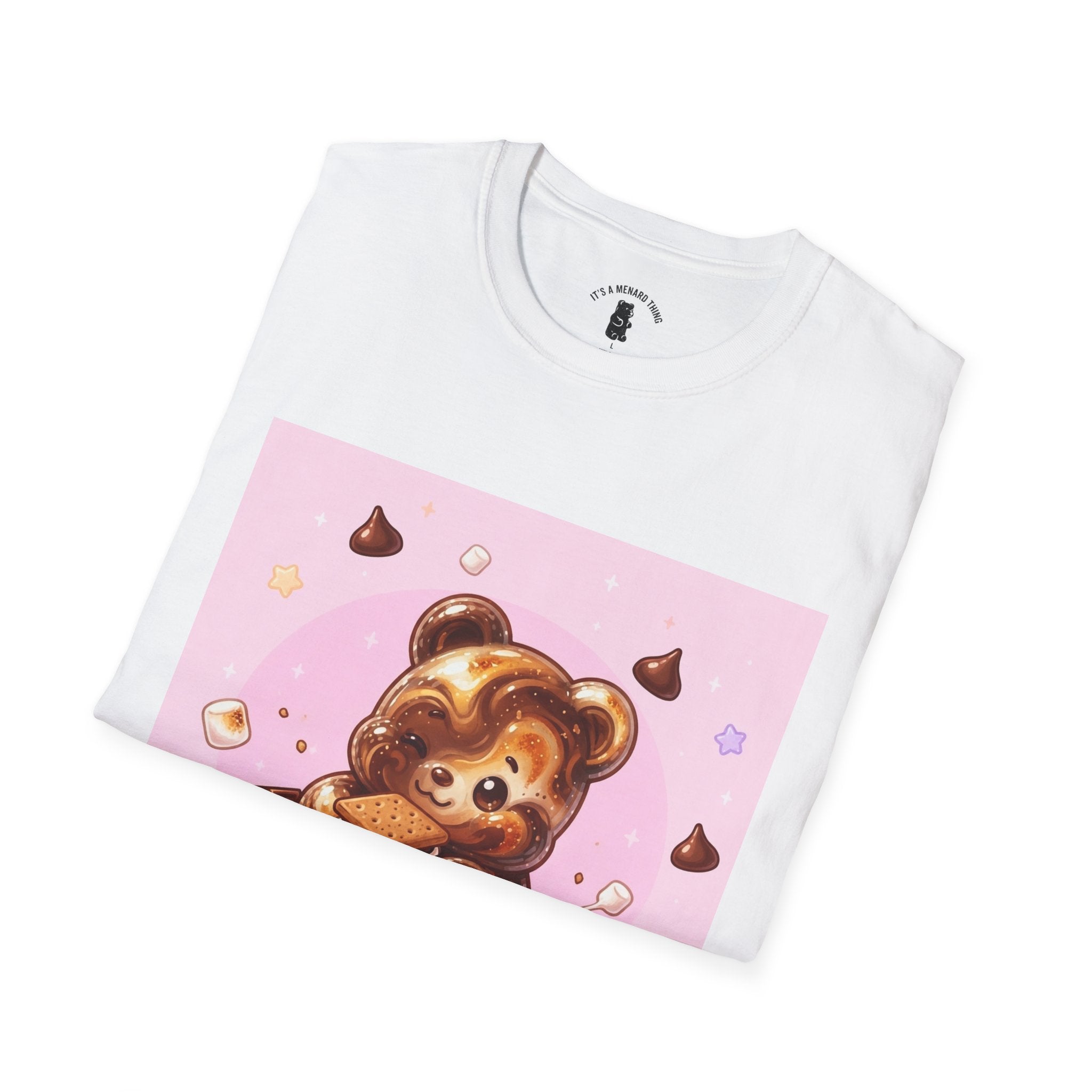 Chocolate S'mores Gooey Gummy Bear — Cute Graphic Tee