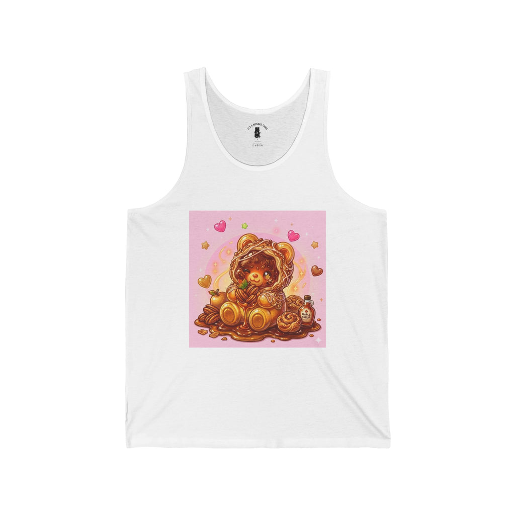 Special Pecan Danish, Gooey Gummy Bear — Kawaii Graphic Tank Top