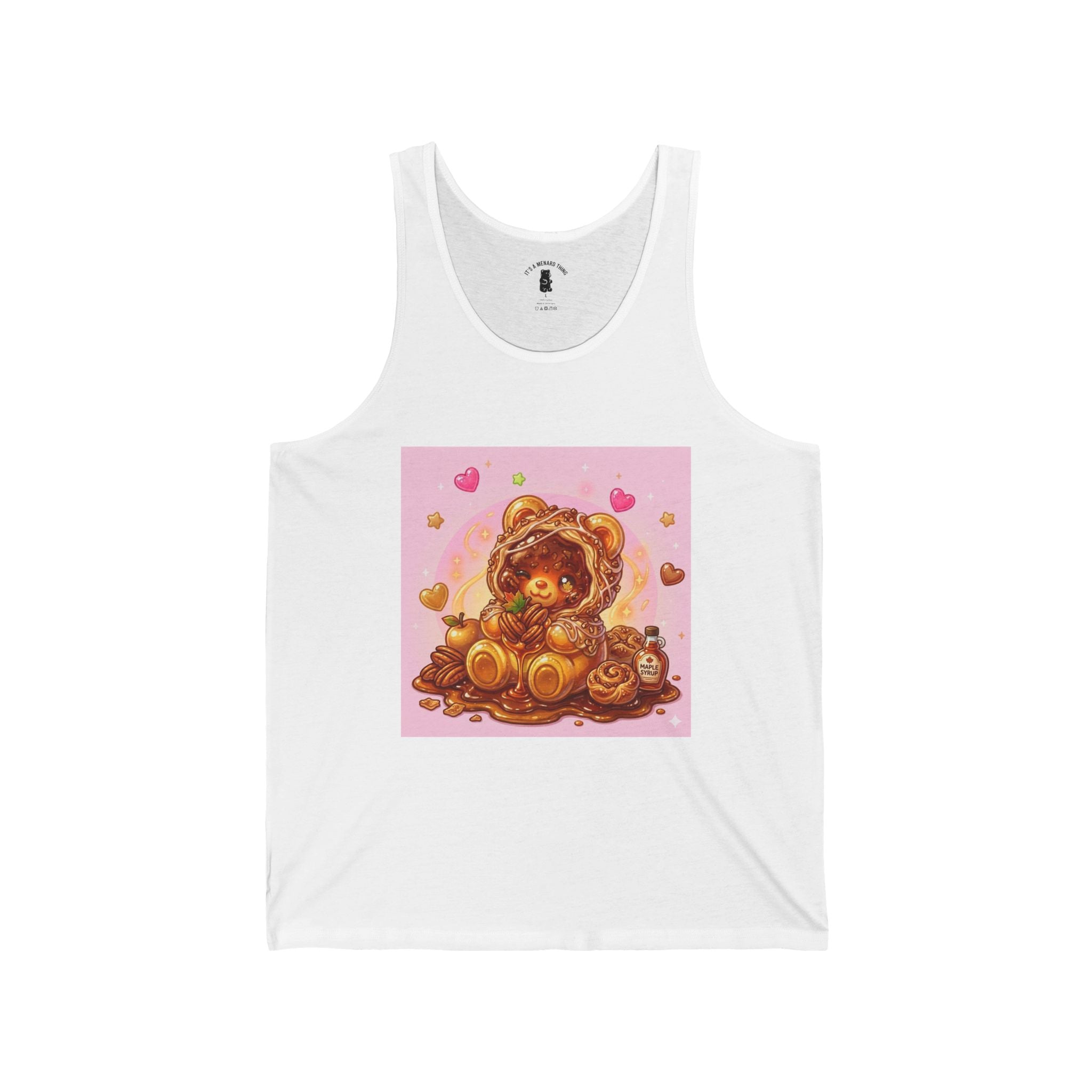 Special Pecan Danish, Gooey Gummy Bear — Kawaii Graphic Tank Top