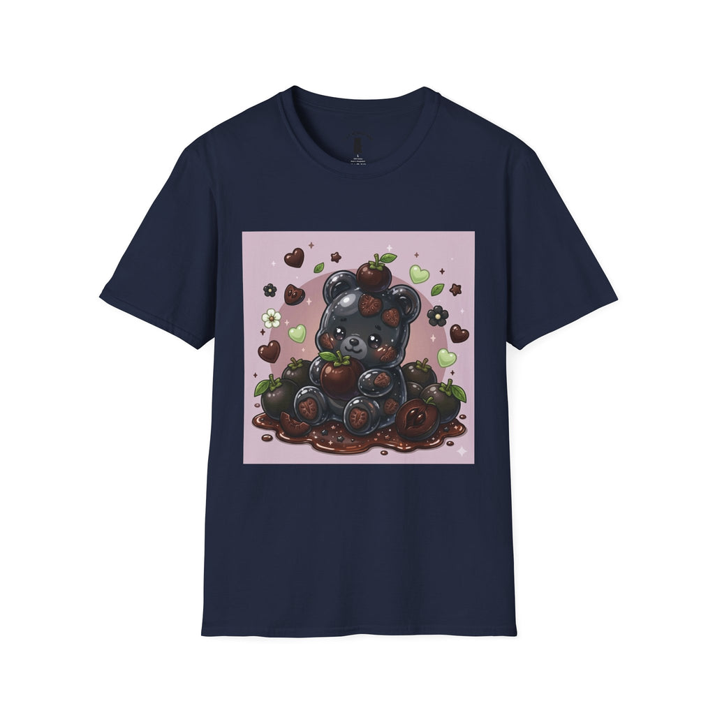 Special Black Sapote Fruit, Exotic Oozy Gummy Bear — Kawaii Graphic Shirt
