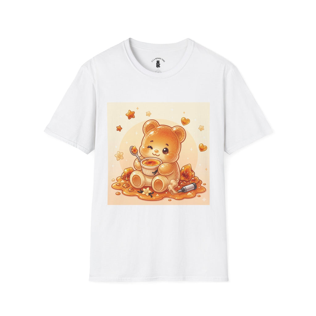 Cream Brulé Cutie, Gooey Gummy Bear – Adorable Graphic Tee