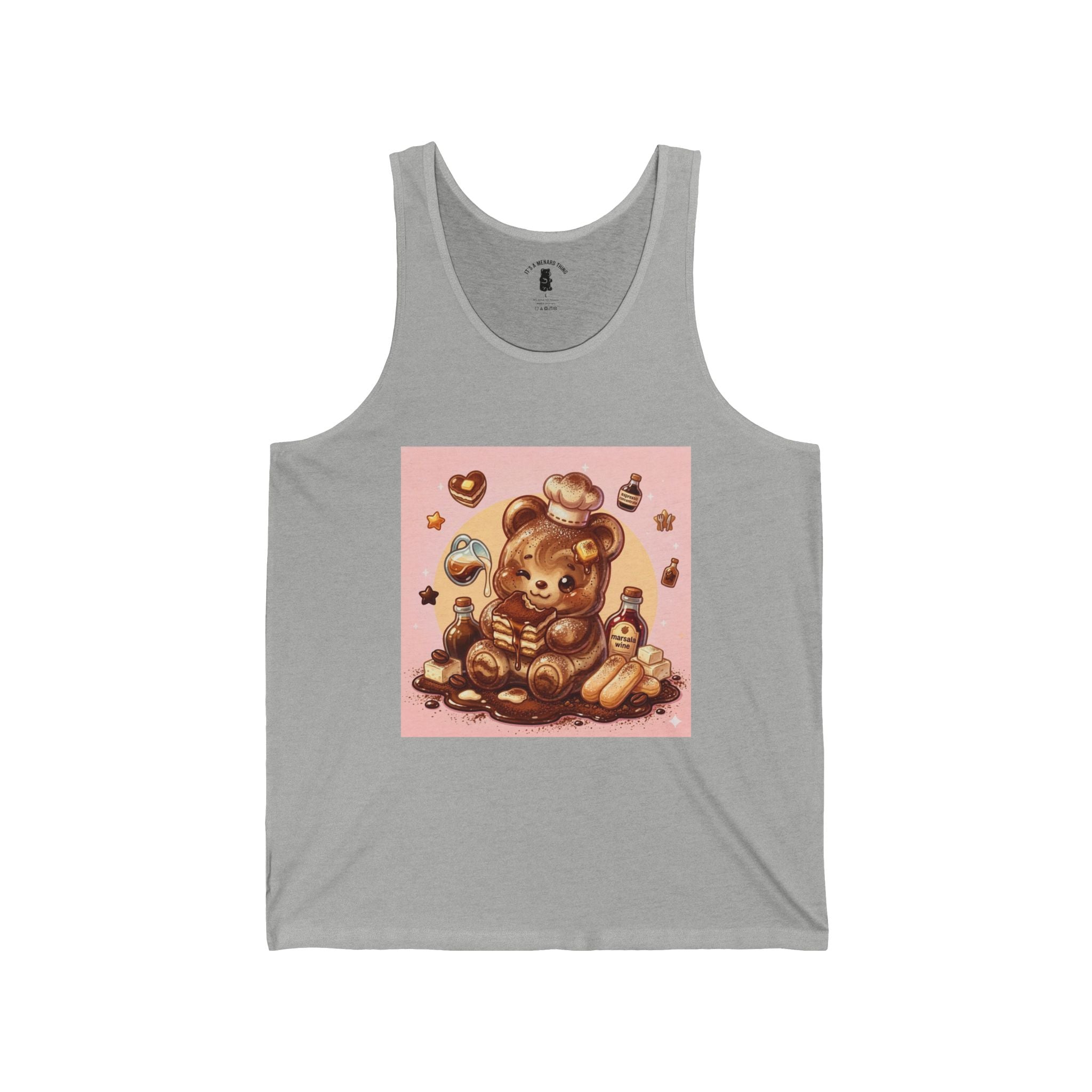 Treat me To Some Tiramisu Please, Gooey Gummy Bear— Cute Graphic Tank Top