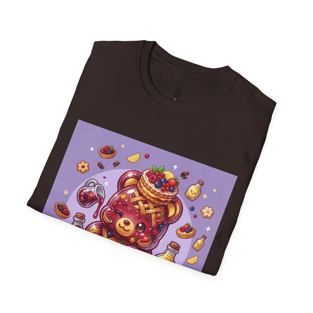 Mixed Berry Tart, Exotic Gooey Gummy Bear — Kawaii Graphic T-Shirt