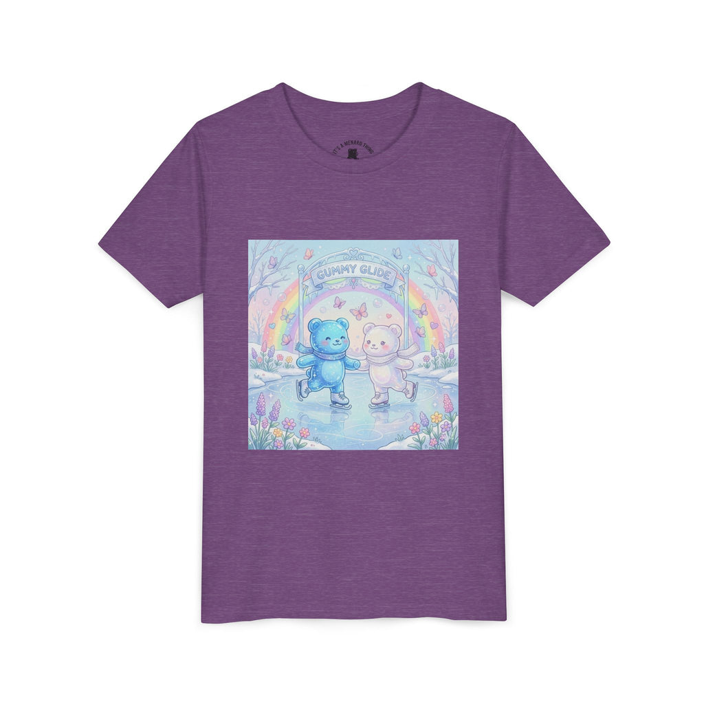Ice Skating Gooey Gummy Bears- Youth T-Shirt