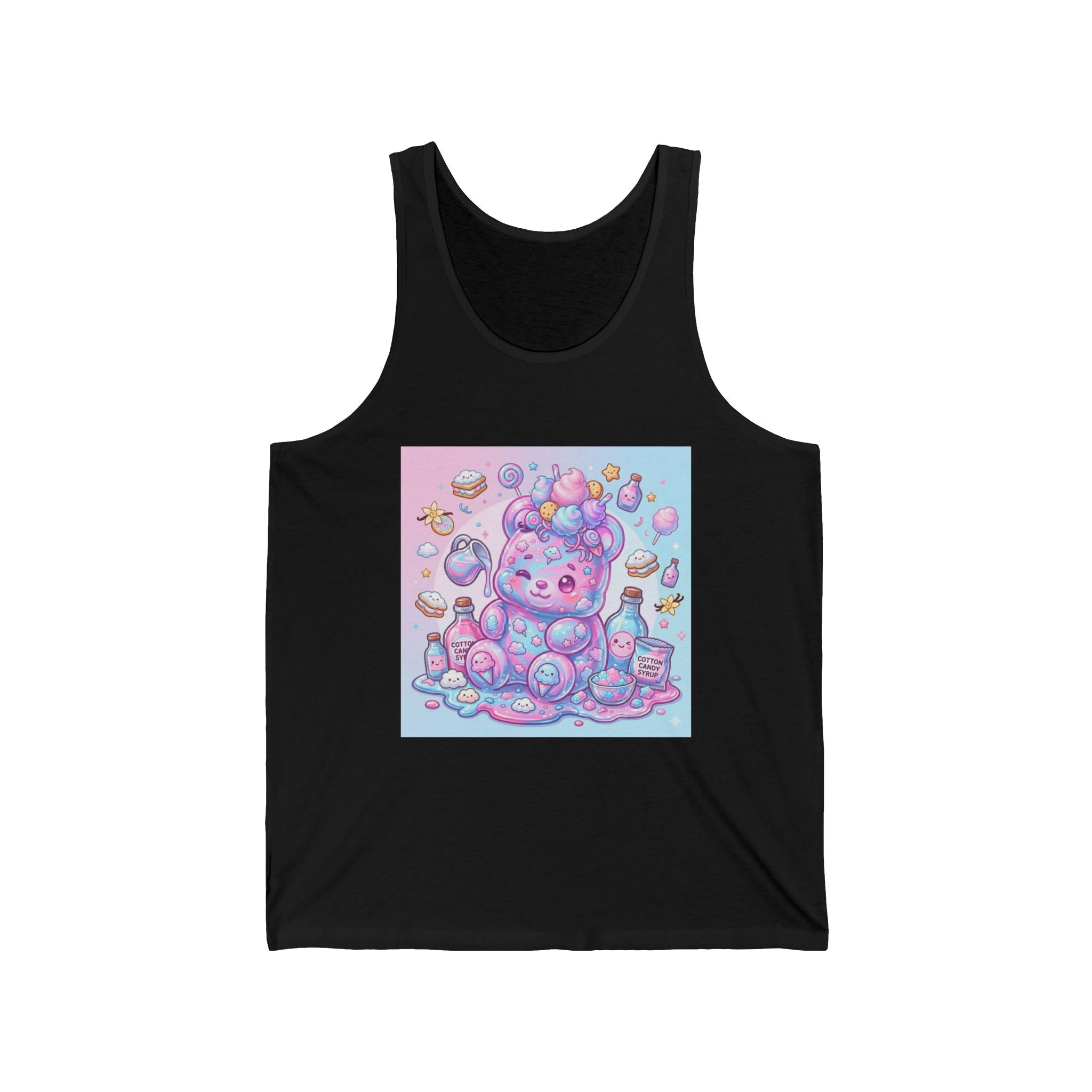 Cotton Candy Sweet, Exotic Gooey Gummy — Pastel Graphic Tank