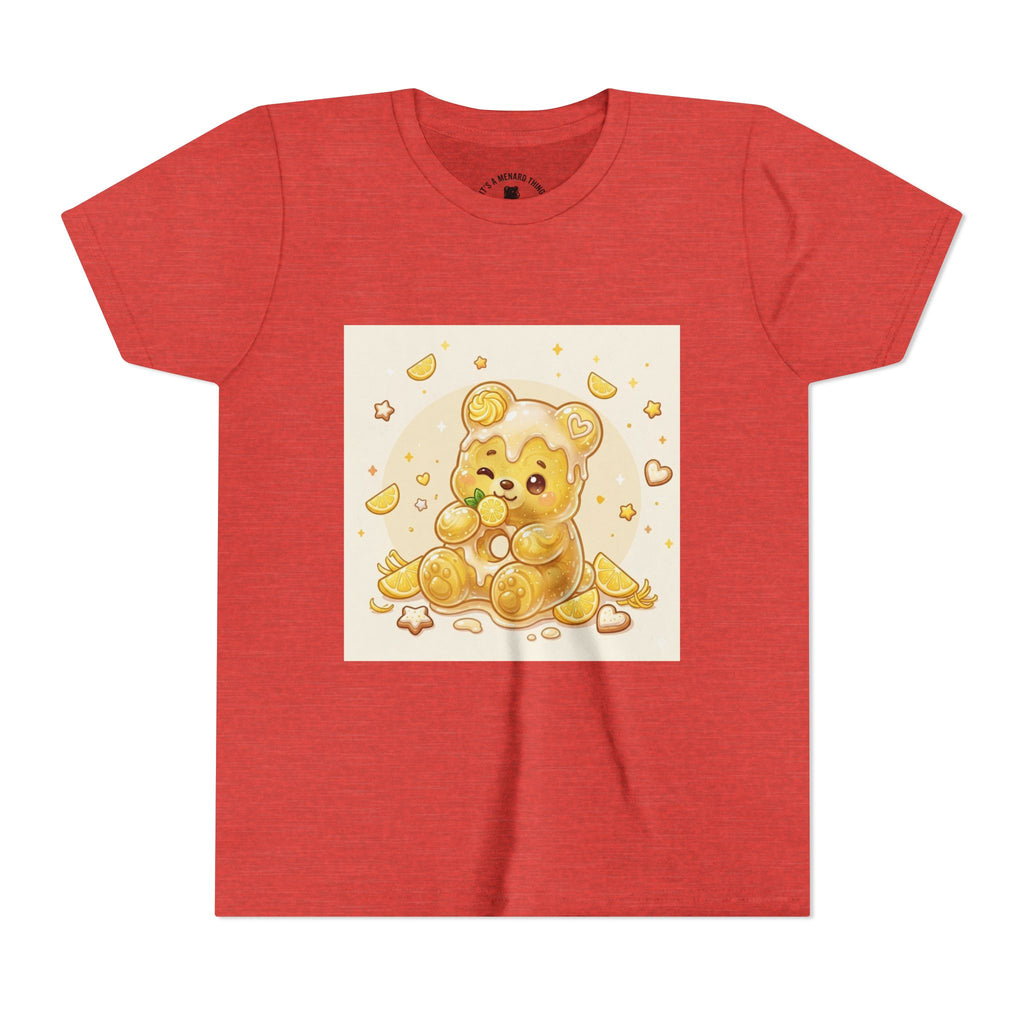 Lemon Bunt Cake Gooey Gummy bear Kids Shirt