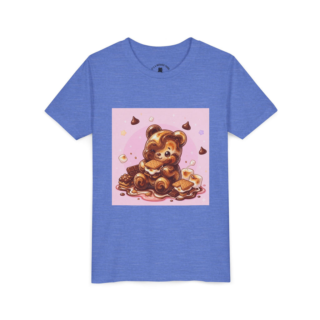 Chocolate, Marshmello S'more Gooey Fudge Gummy Bear Dessert Graphic Tee