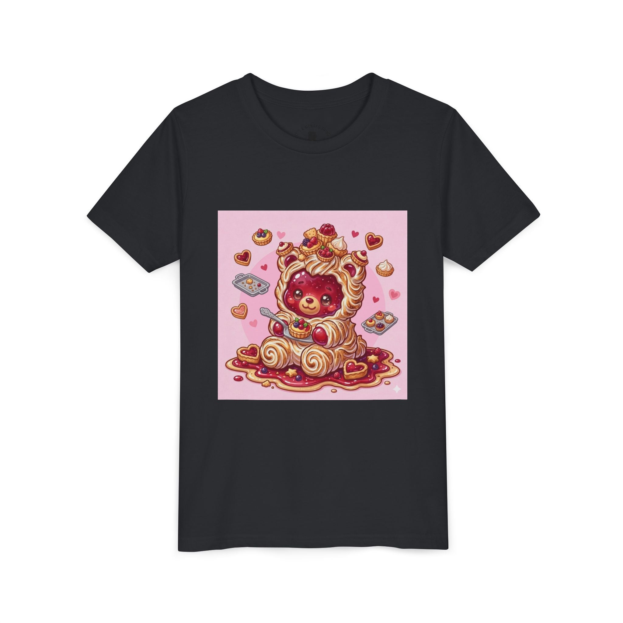 Whipper Berry Tart Gooey Gummy Bear Graphic Youth Shirt