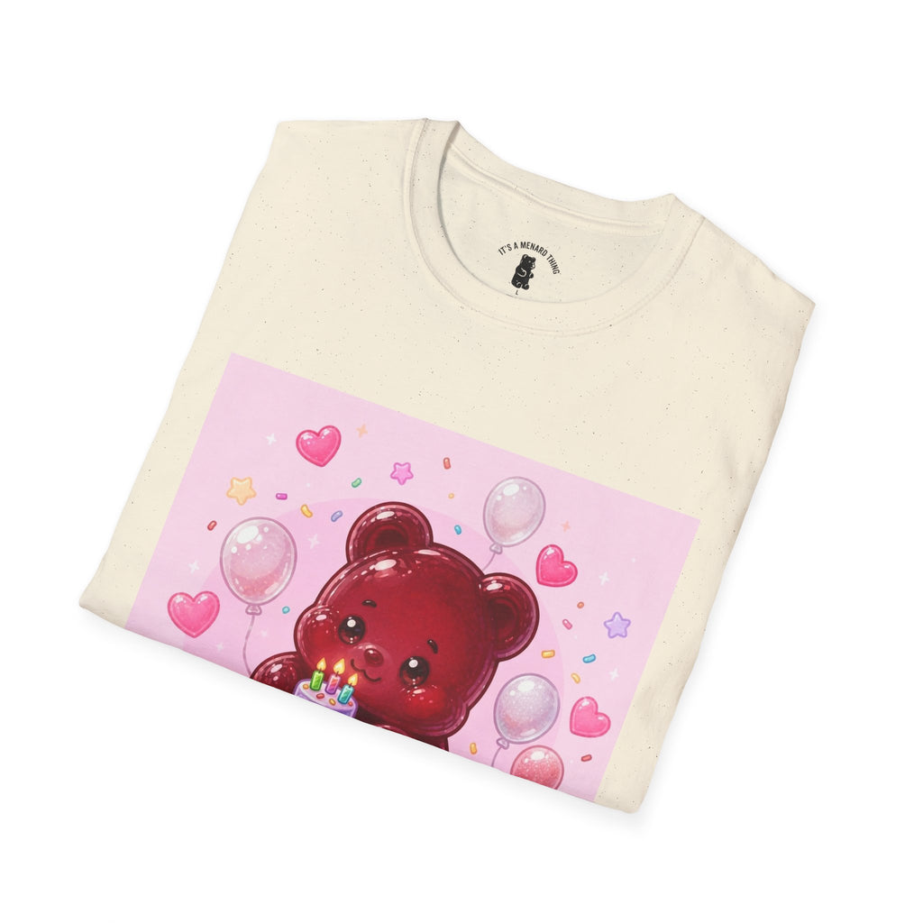 Kawaii Gummy Bear Birthday T-Shirt