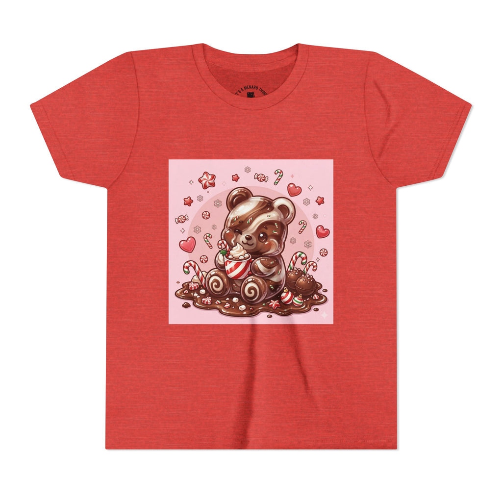 Cute Hot Chocolate Gooey Gummy Bear Holiday Kids Shirt