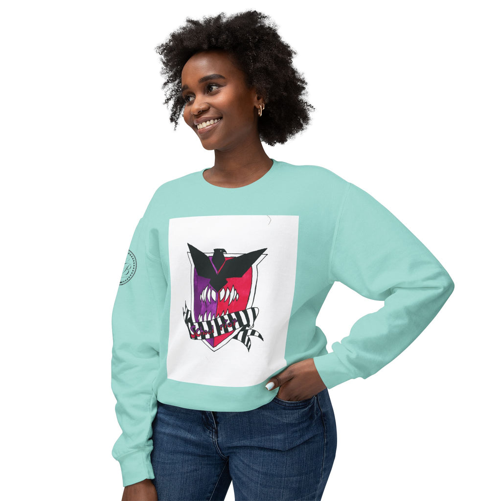 "School Riot" Hexilda Bane School Graphic Sweatshirt