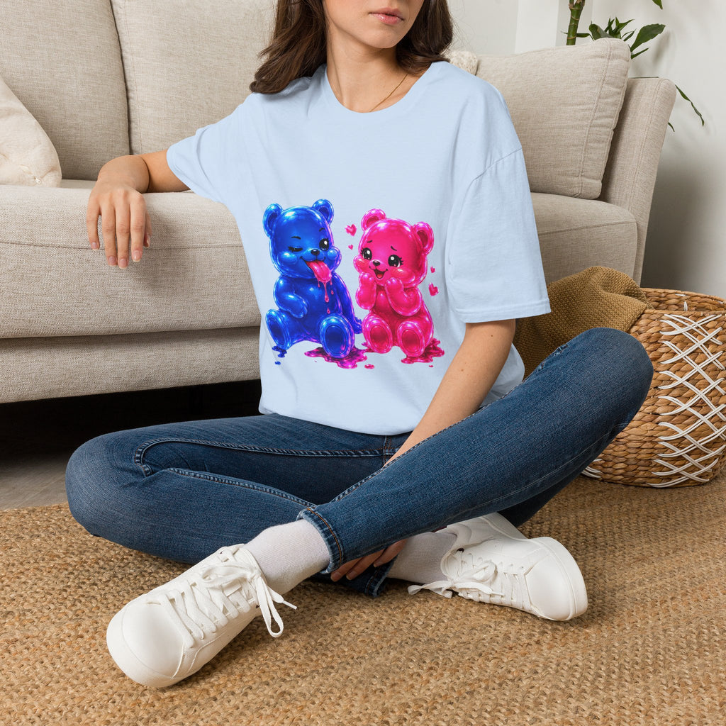 Any Suggestions? Special Additon Oozy Bears Gummy Couple- Graphic Shirt