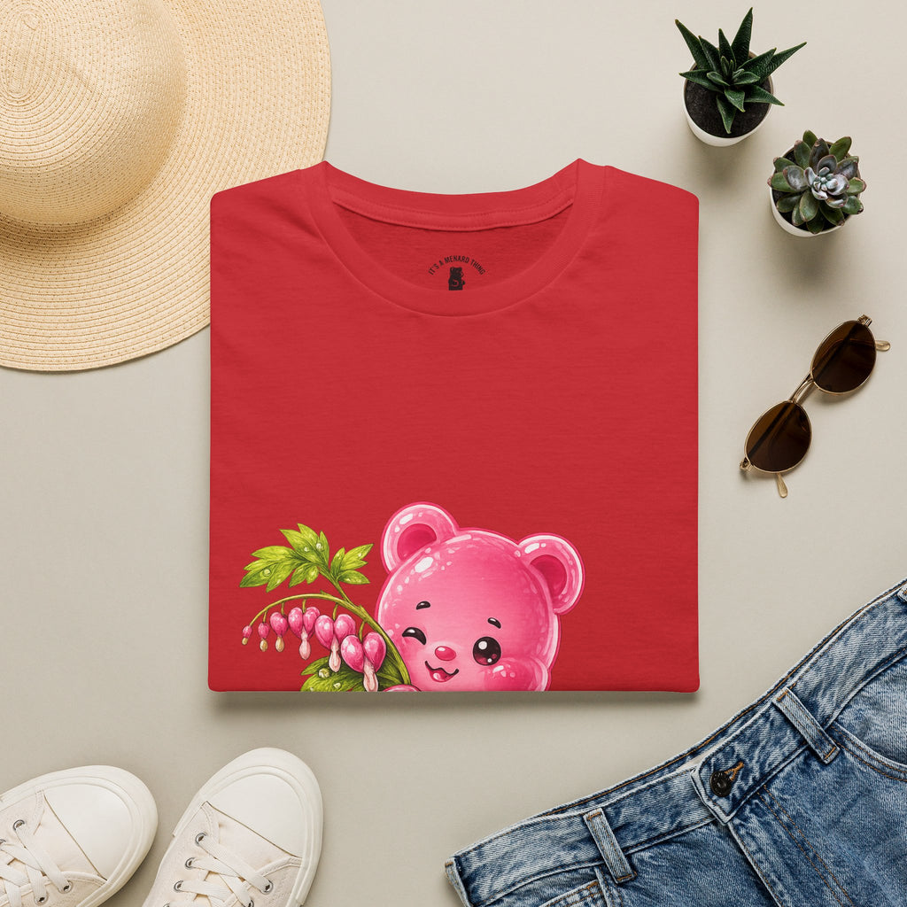Praising Bleeding Hearts, Pink Oozy Bear Gummy Special- Graphic Shirt